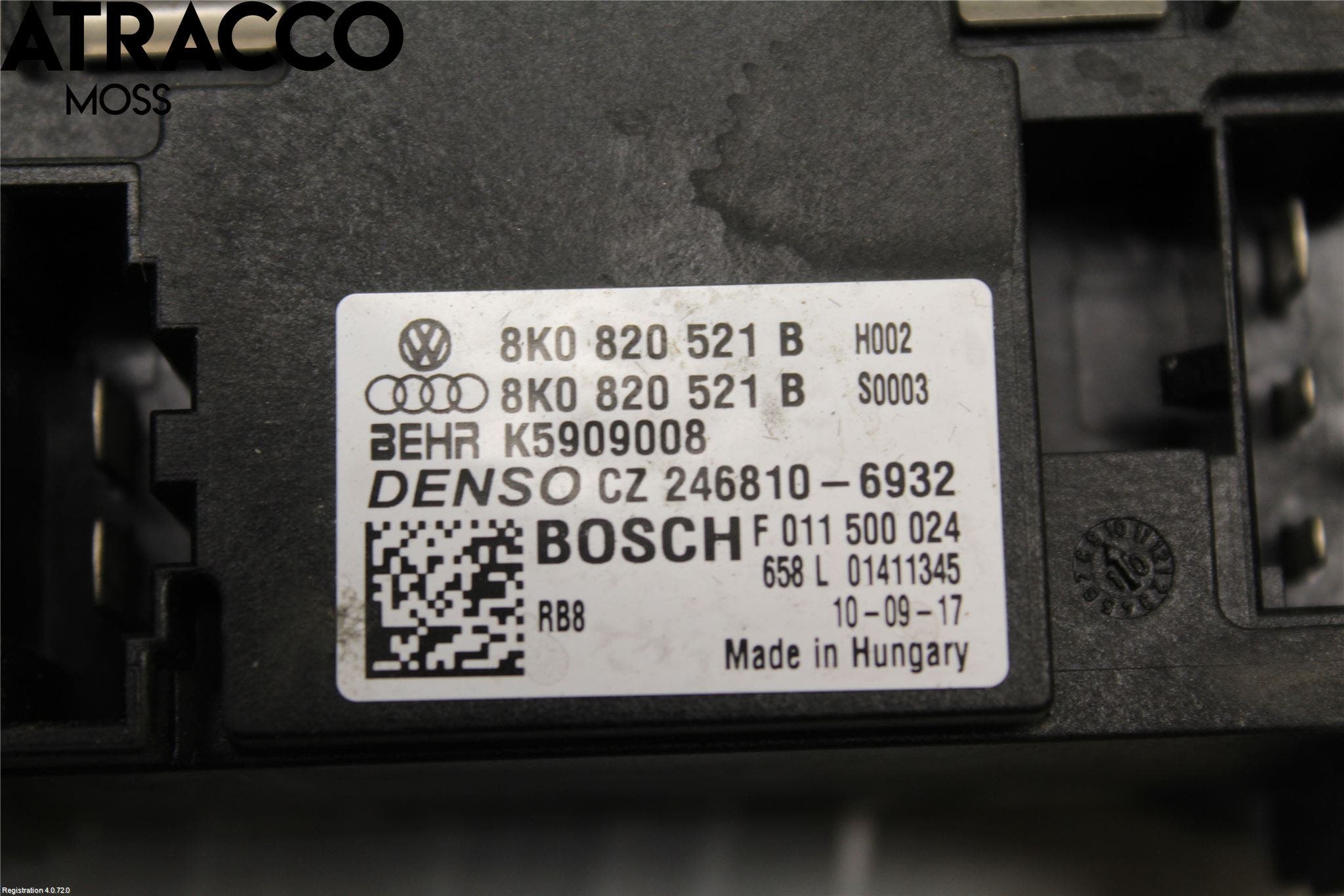 Audi Q5 09-16 Varmeapparat Viftemotstand