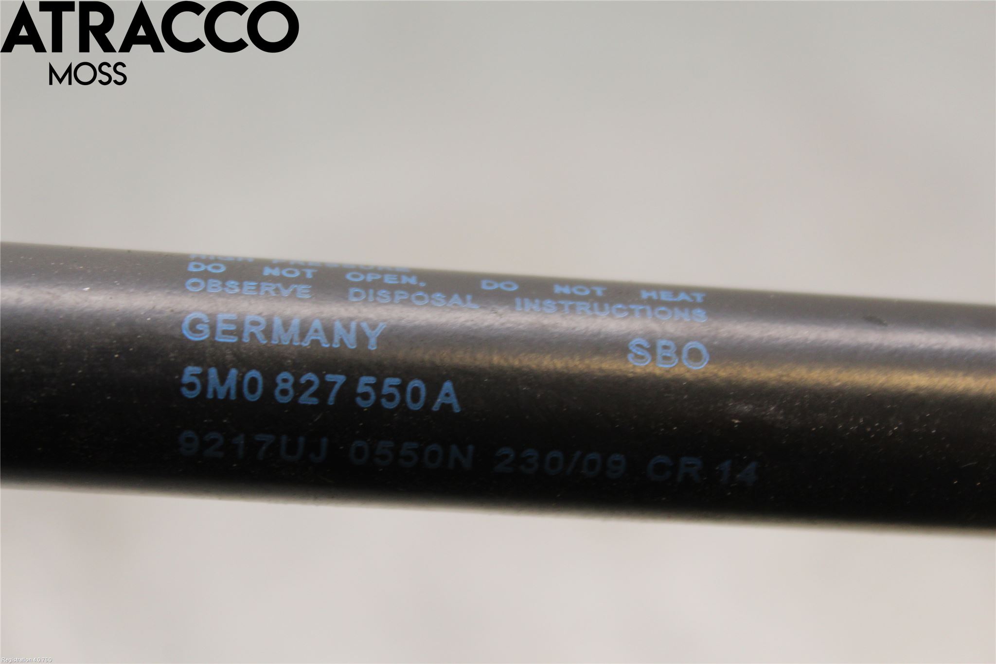 Volkswagen VW GOLF PLUS/CROSS GOLF 04-14 Bakluke Demper-Gassfjær