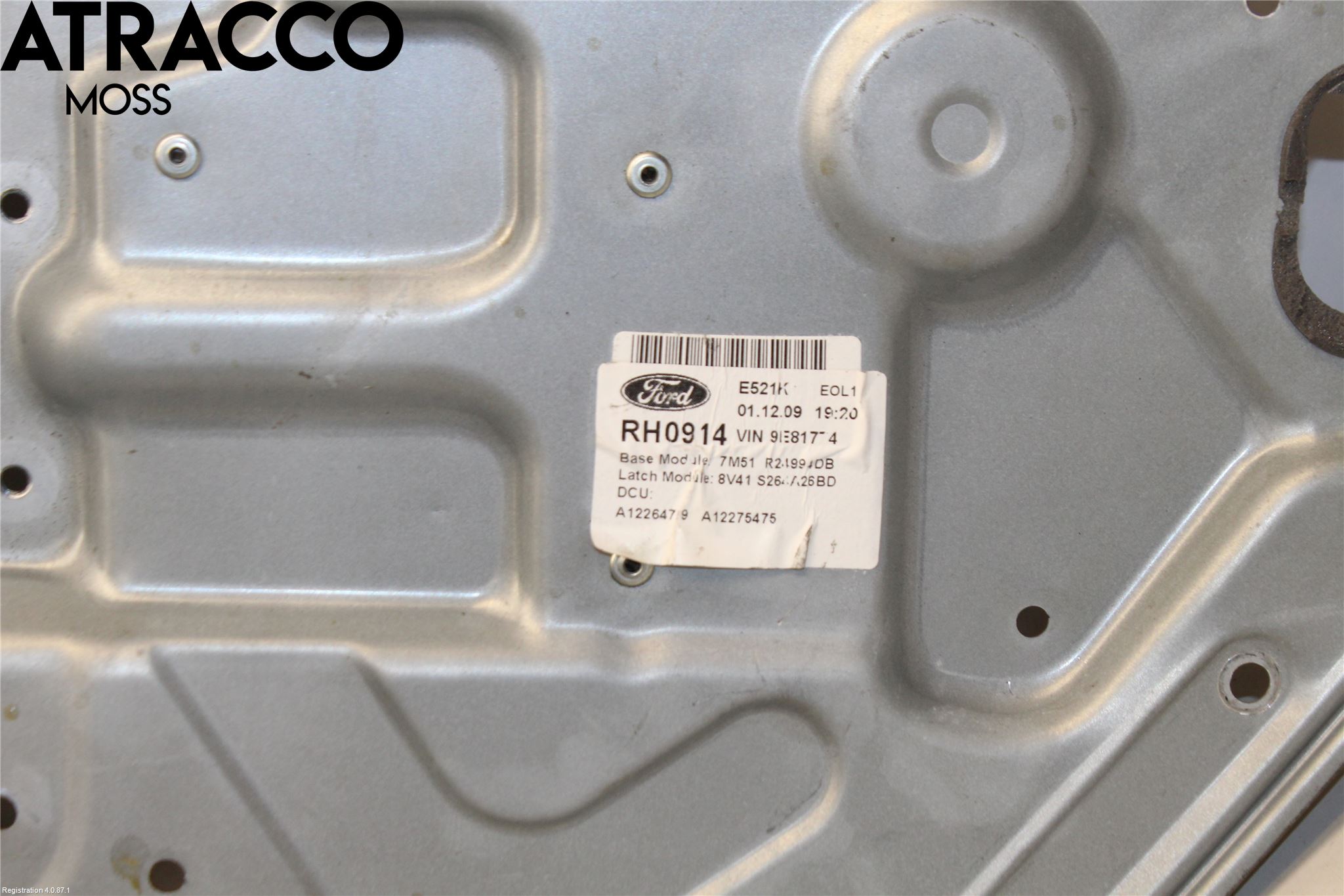 Ford KUGA 08-12 Vindusheis