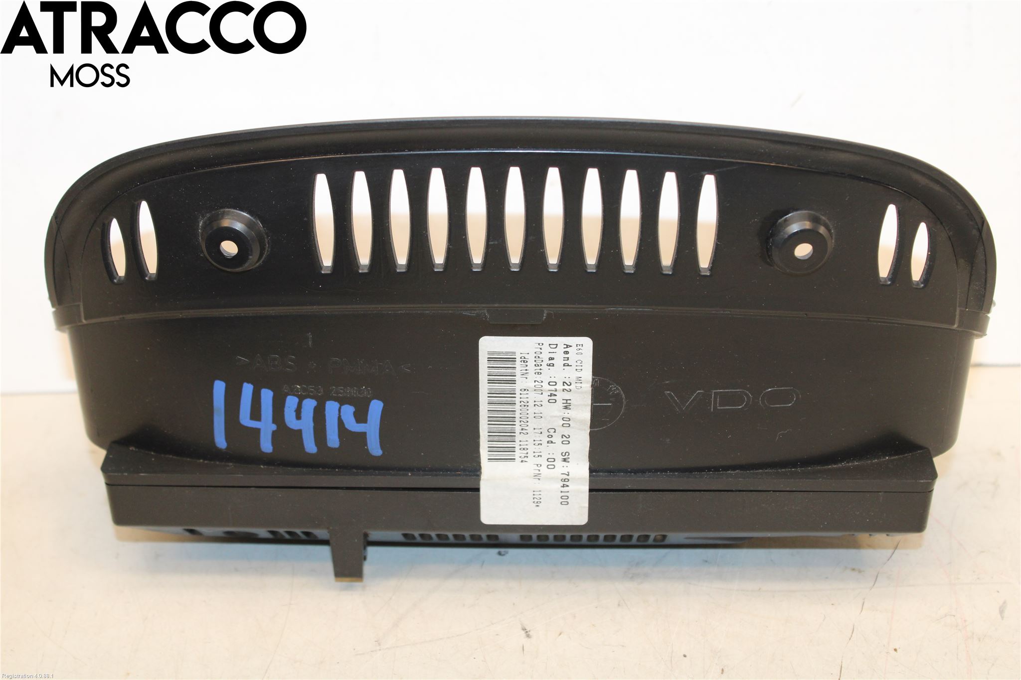 BMW 5 E60/61 Sed/Tou 02-10 Multifunktionsdisplay