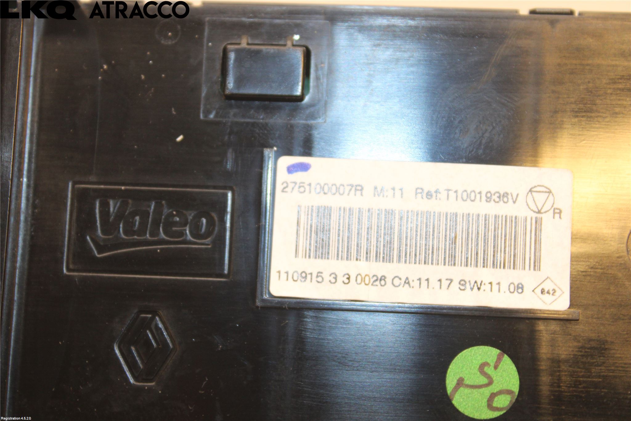 Renault MEGANE III 09-15 Varme Ac Betjening-Display