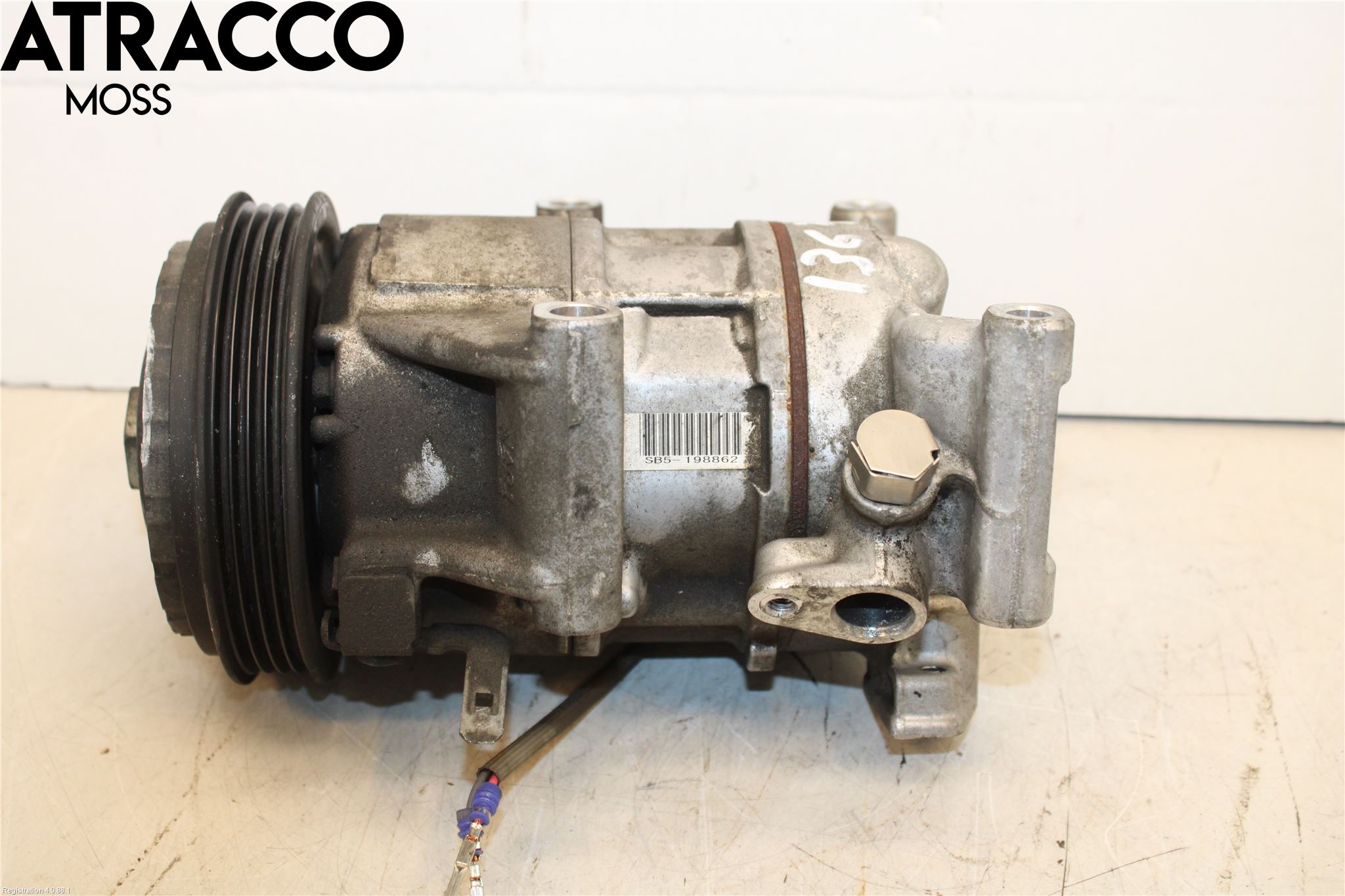 Toyota VERSO-S 11-16 Varme Ac Kompressor