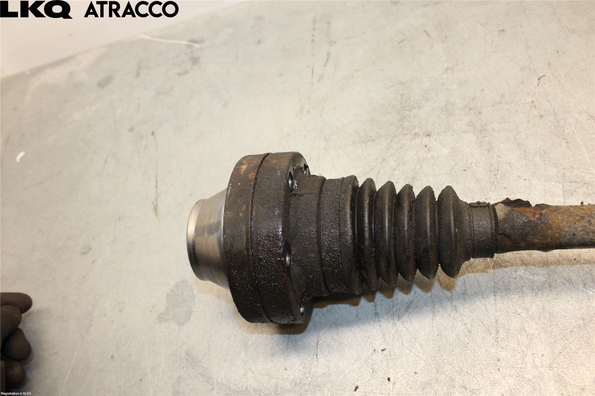 Porsche CAYENNE 03- Drivaksel Foran Kompl Venstre