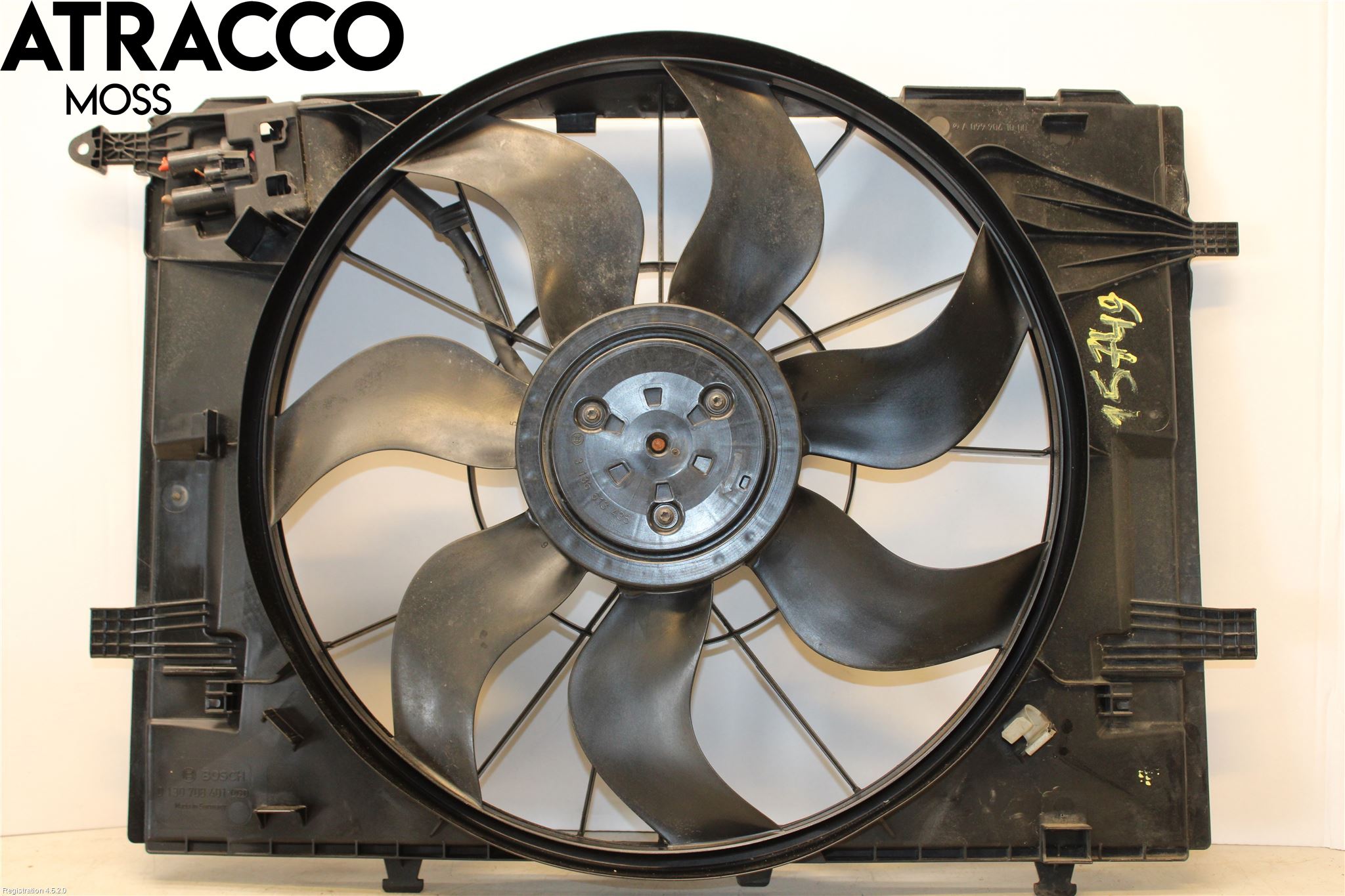 Mercedes-Benz MB C-KLASS (W205) 14-21 Kjølevifte Elektrisk