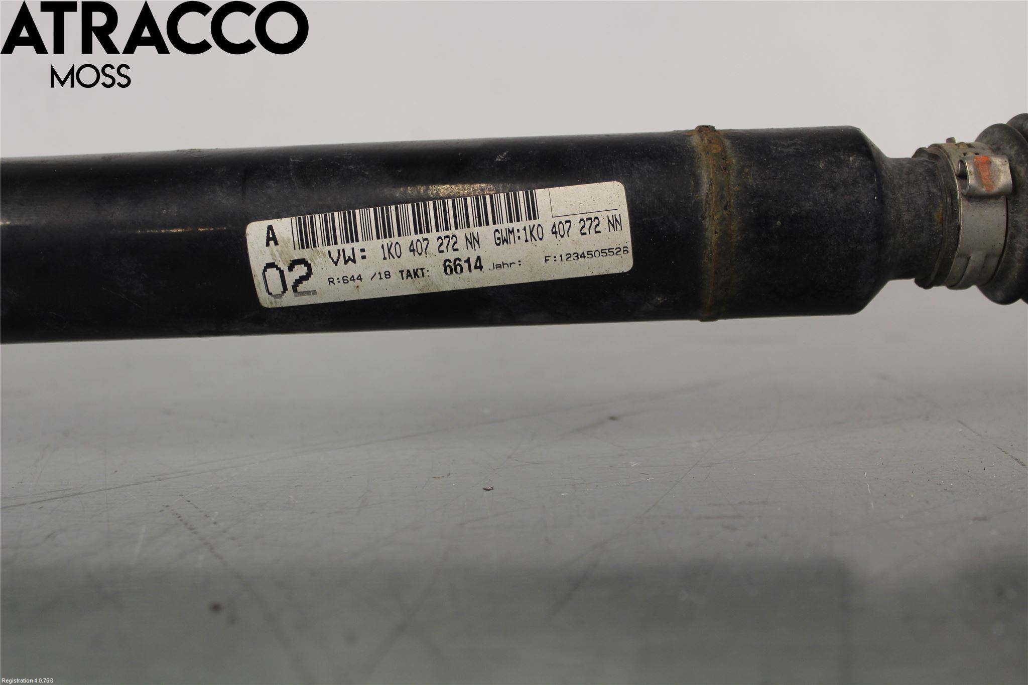 Volkswagen VW GOLF VI 09-13 Drivaksel Foran Kompl Høyre