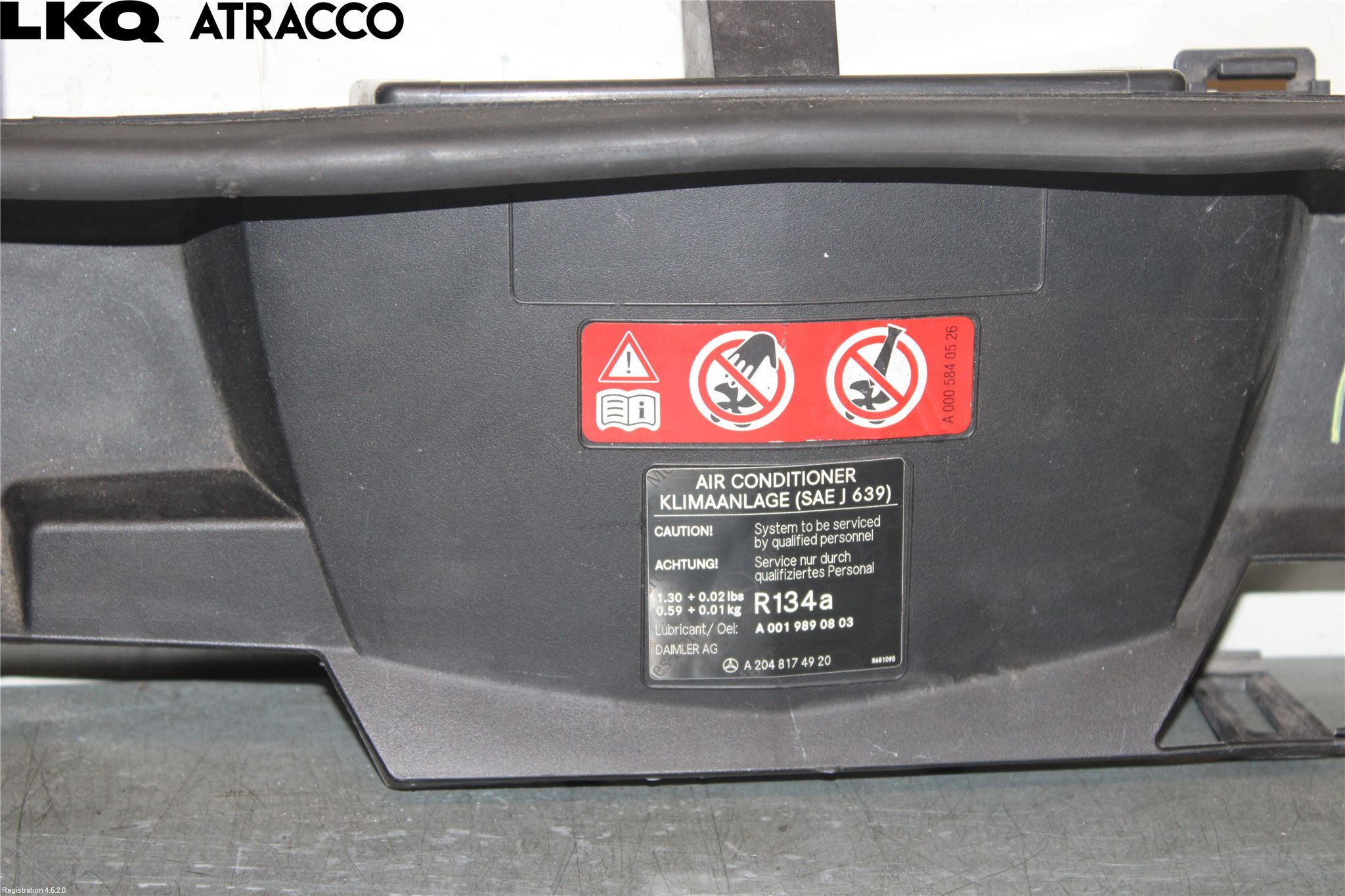 Mercedes-Benz MB E-KLASS (W212) 09-16 Luftstyring Front