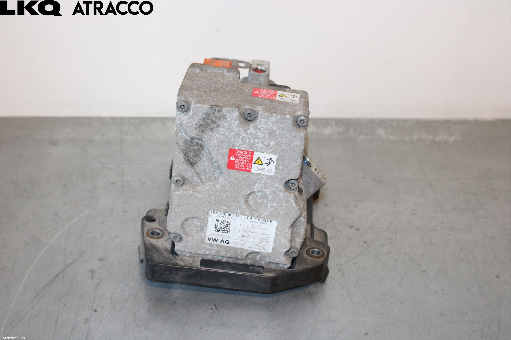 Volkswagen VW ID.3 21- Varme Ac Kompressor