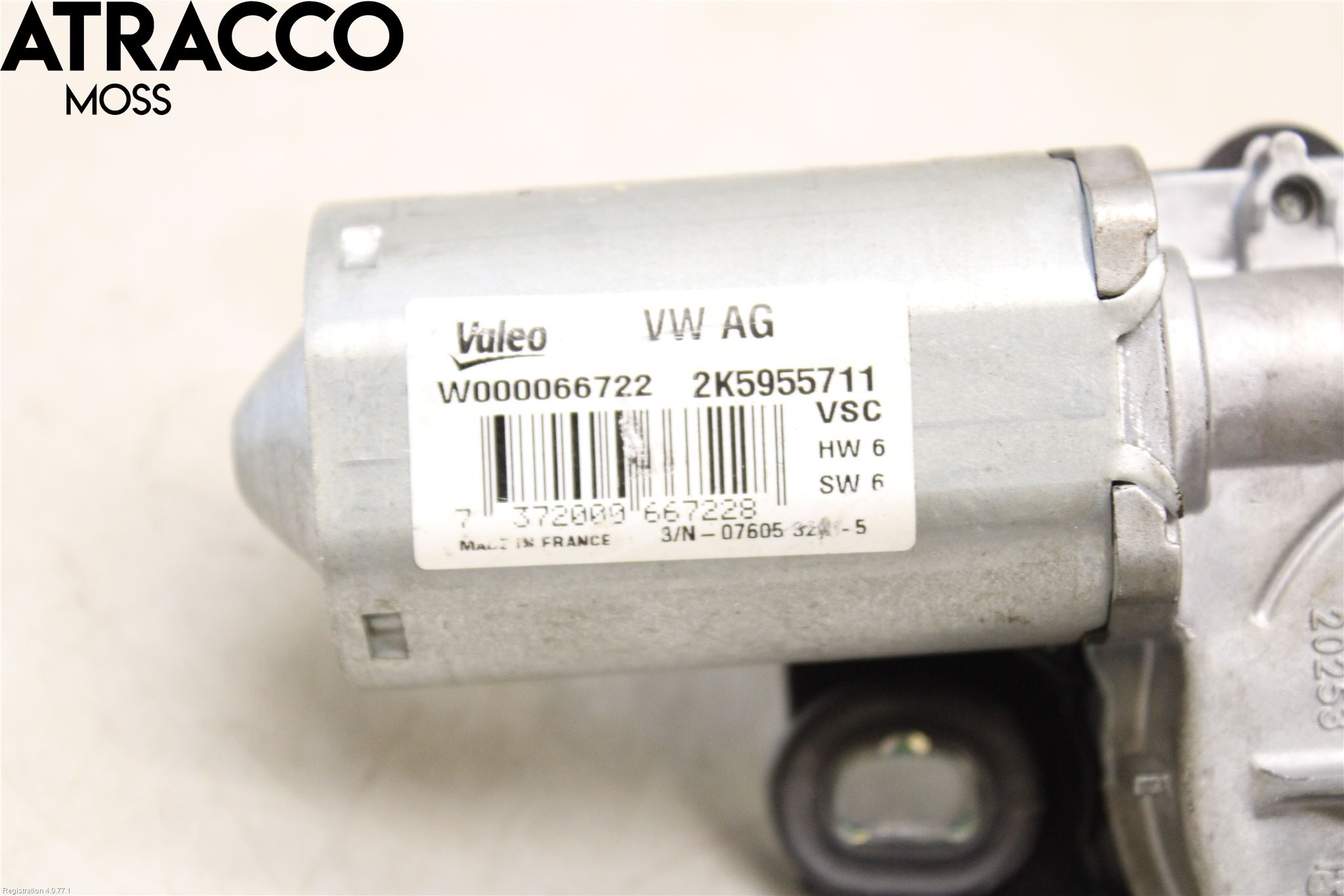 Volkswagen VW CADDY 16-20 Viskermotor Bakluke