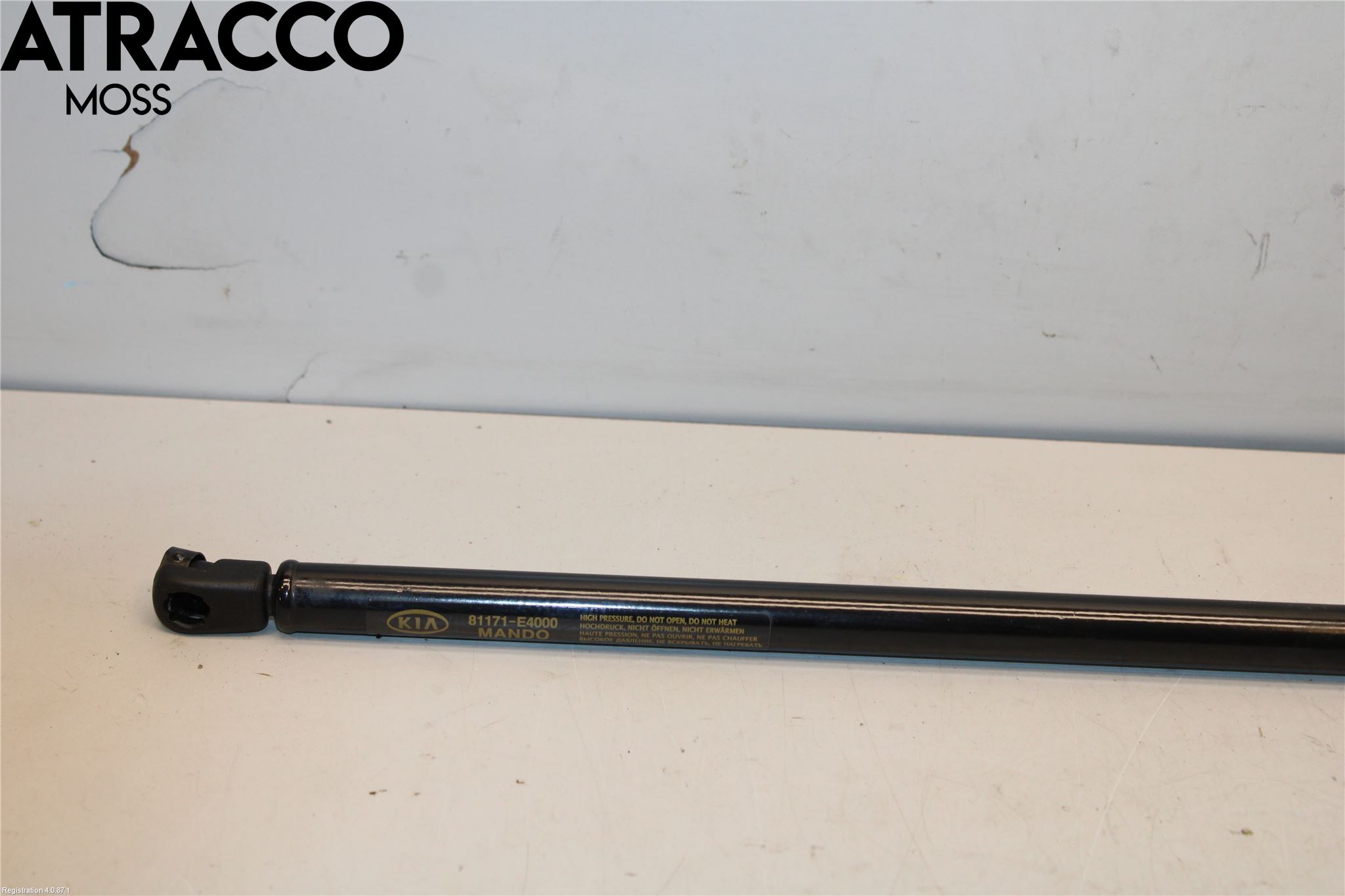 Kia SOUL 09- Panser Demper-Gassfjær