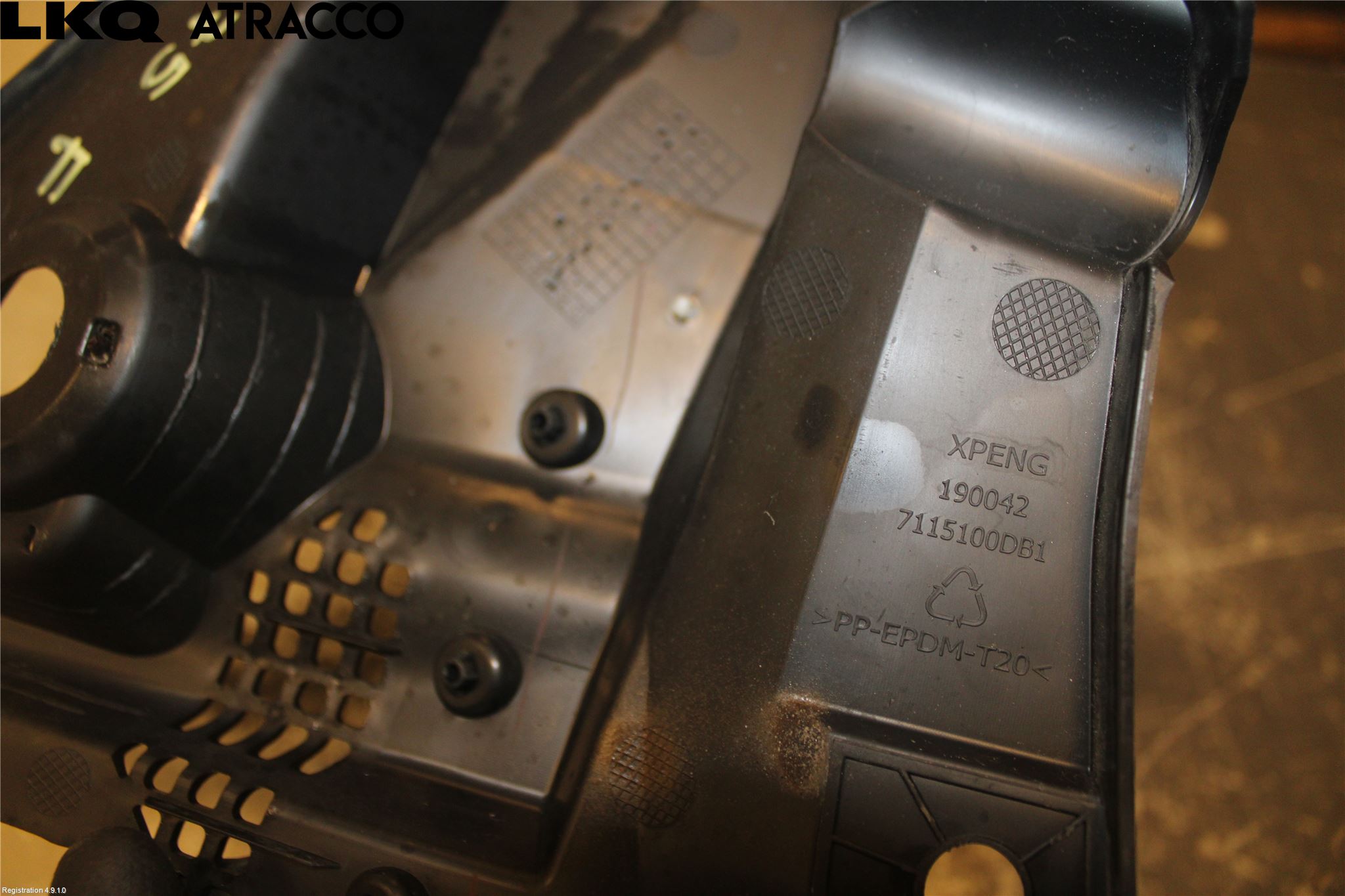 XPENG G3 21- Visker Deksel-Grill-Under Frr