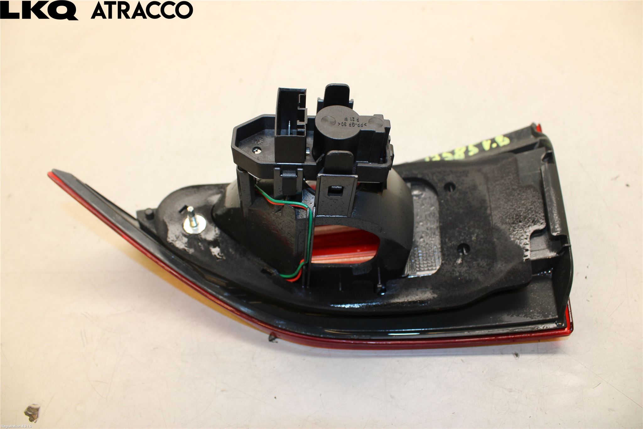 BMW X1 E84 10-15 Baklykt Venstre  På Luke(Indre