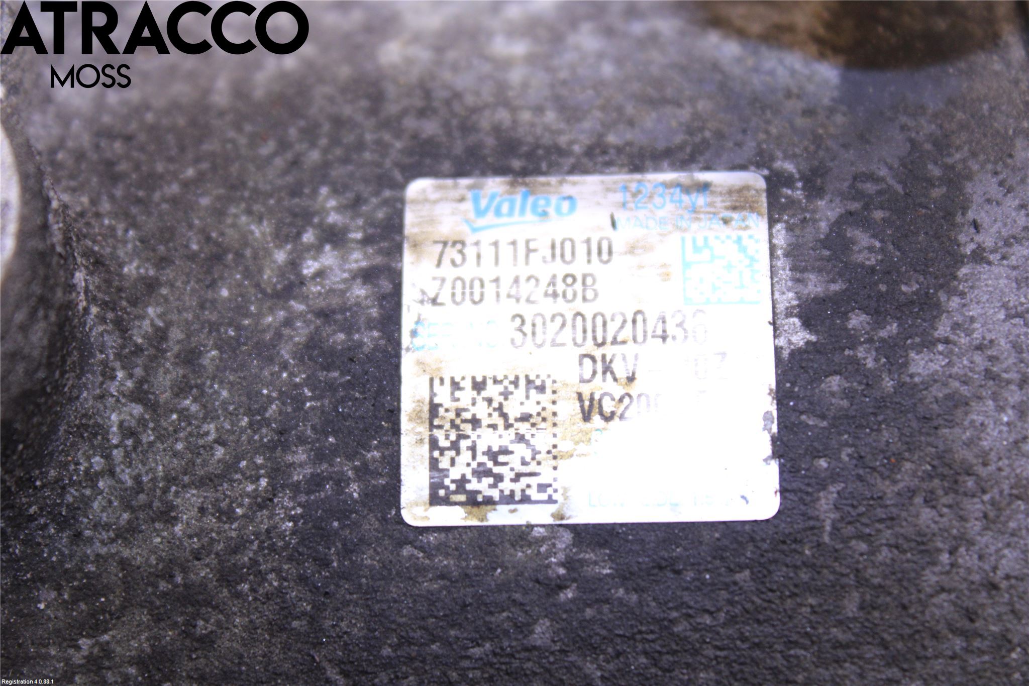 Subaru IMPREZA IV 13-17 Varme Ac Kompressor