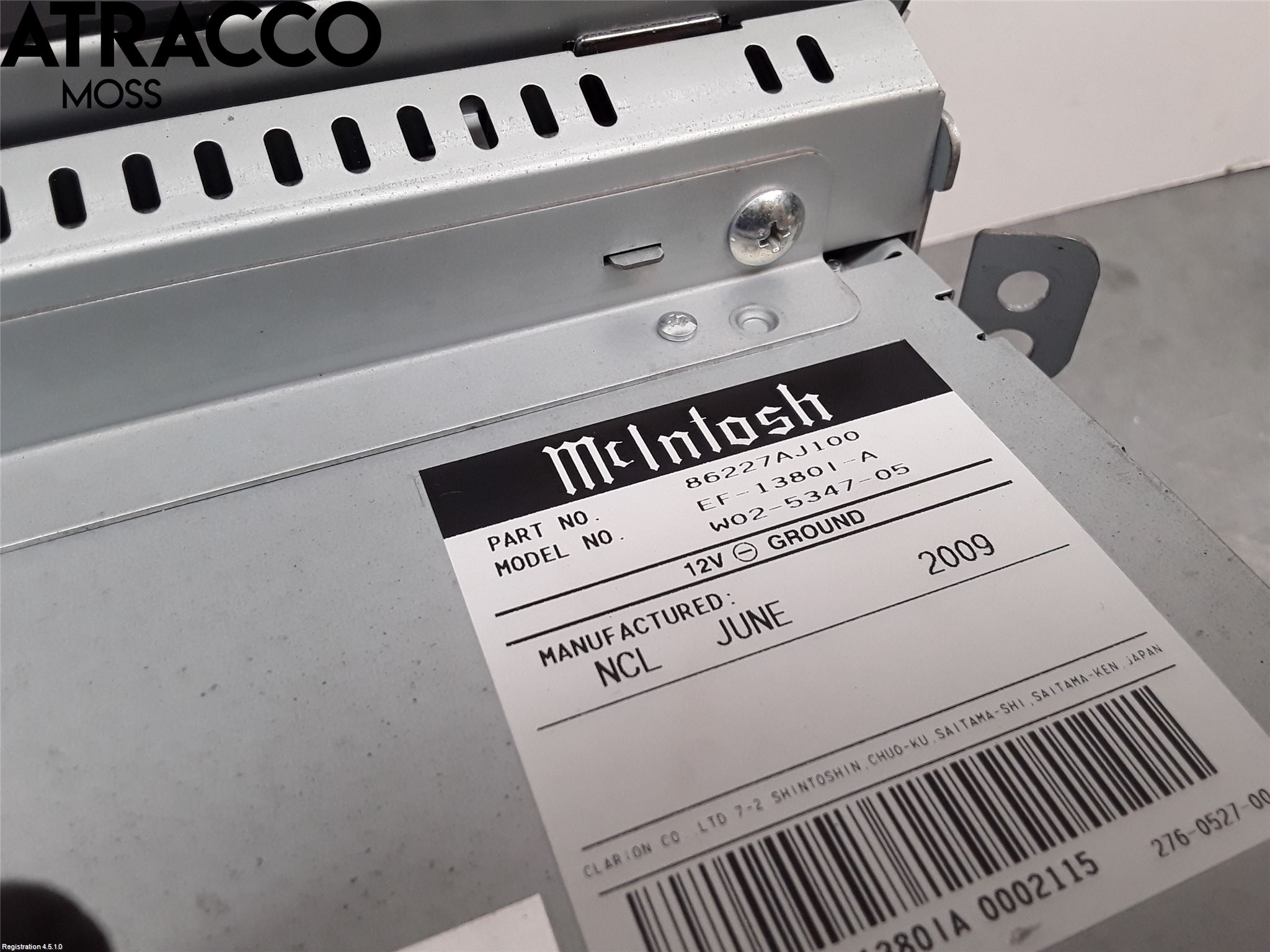 Subaru OUTBACK 10-15 Stereo Radio Med Cd