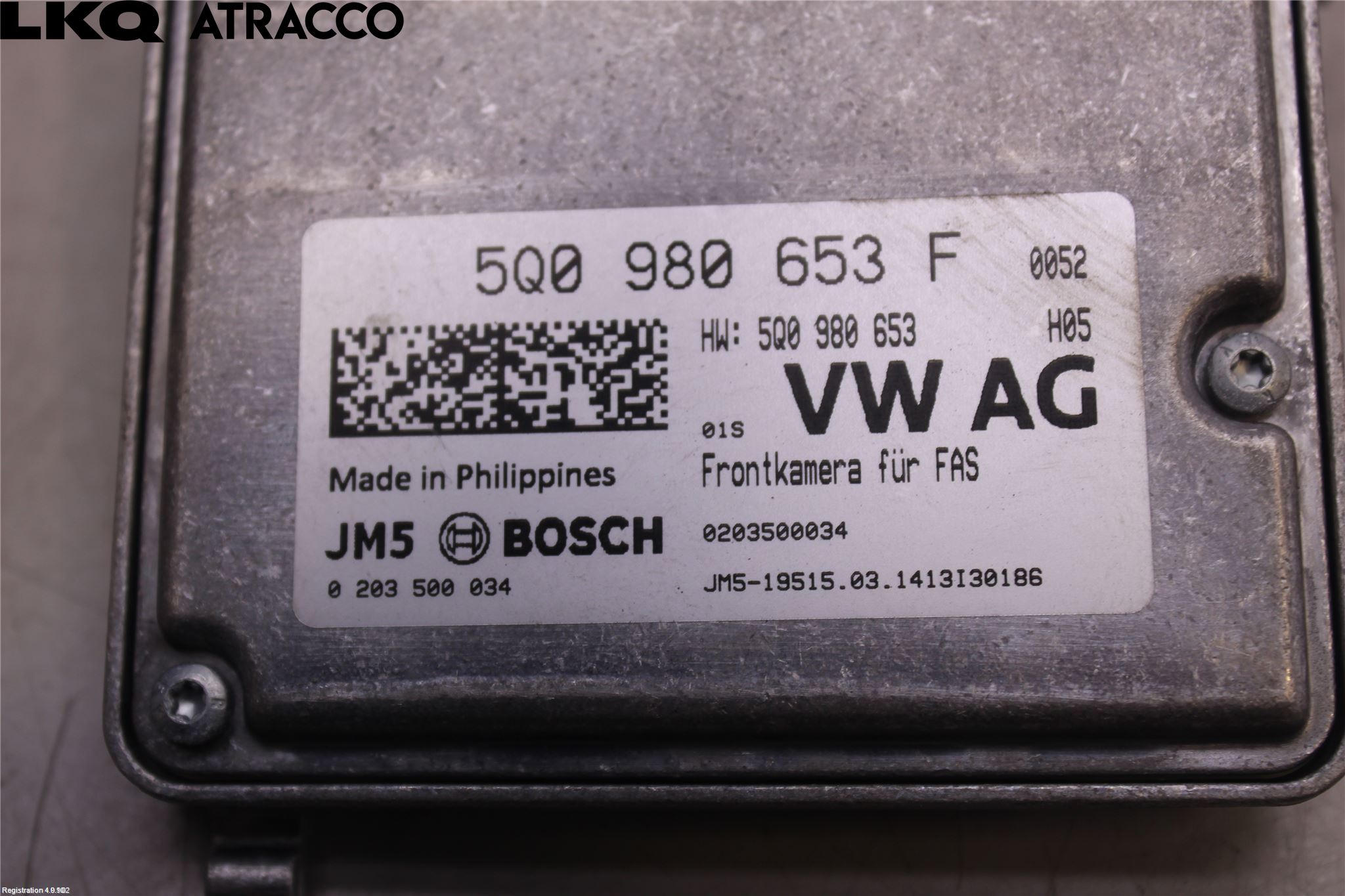 Volkswagen VW GOLF / E-GOLF VII 13-20 Parkeringshjelp Kamera