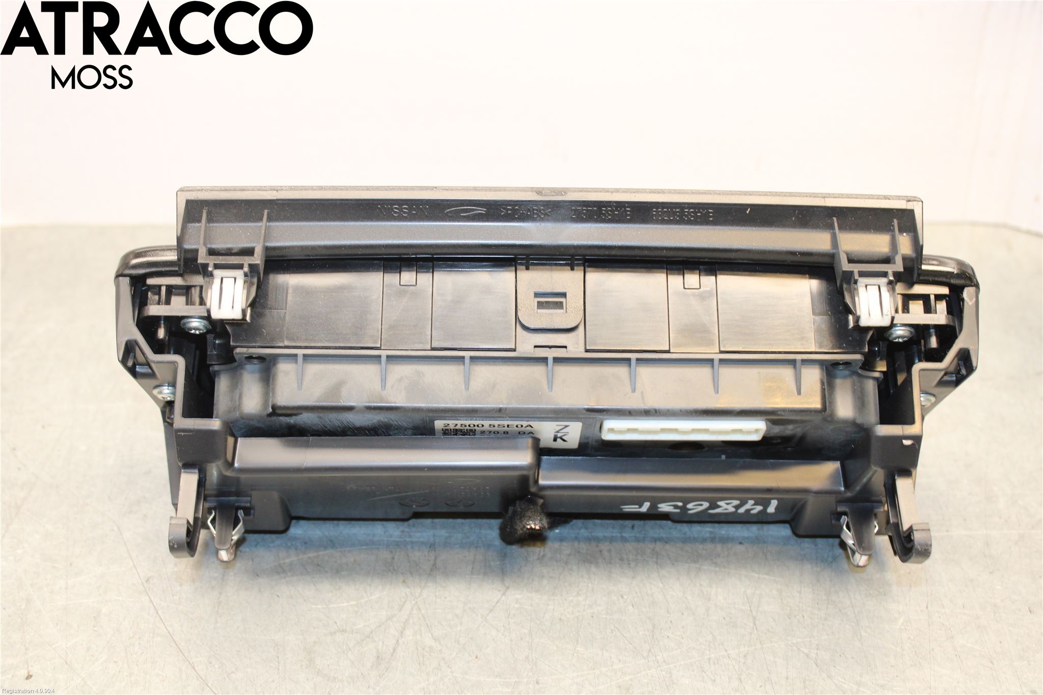 Nissan LEAF 18- Varme Ac Betjening-Display