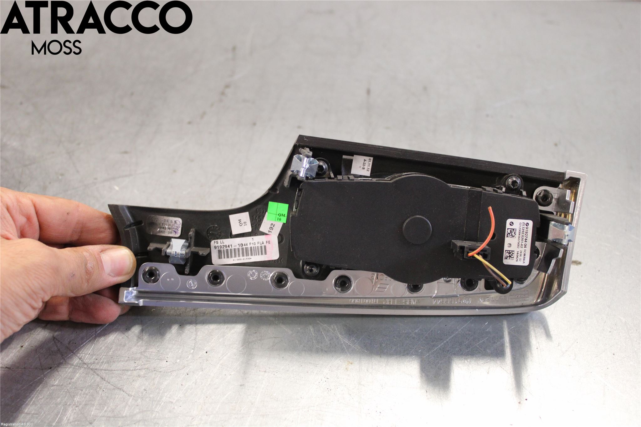 BMW 5 F10/F11/F18 09-17 Bryter Hovedlys