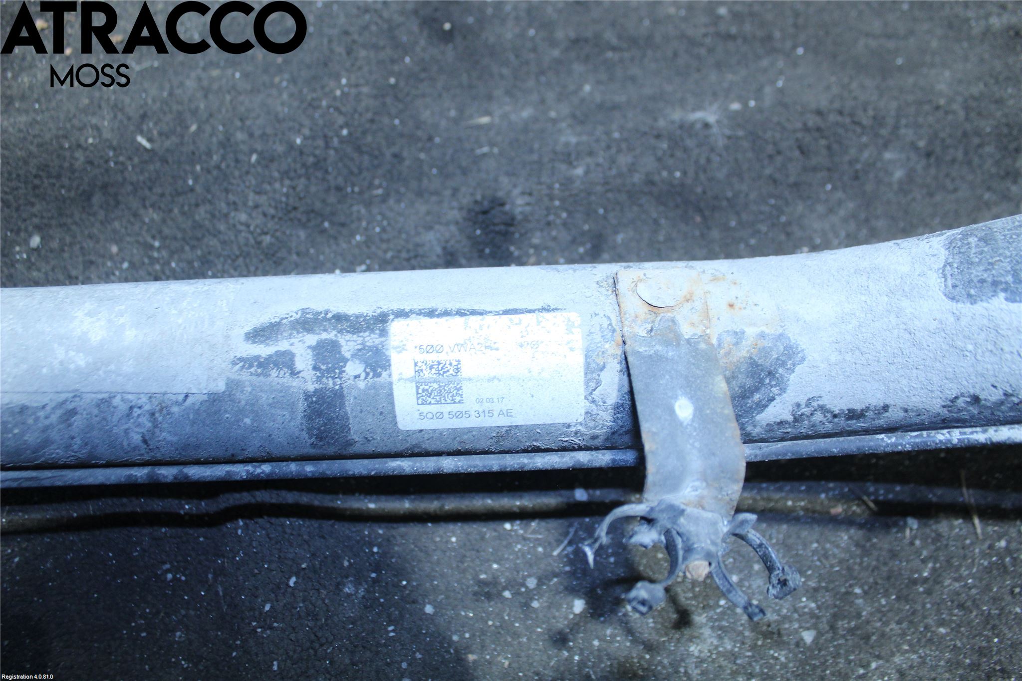 Volkswagen VW GOLF / E-GOLF VII 13-20 Bakaksel Feste Travers-Ramme