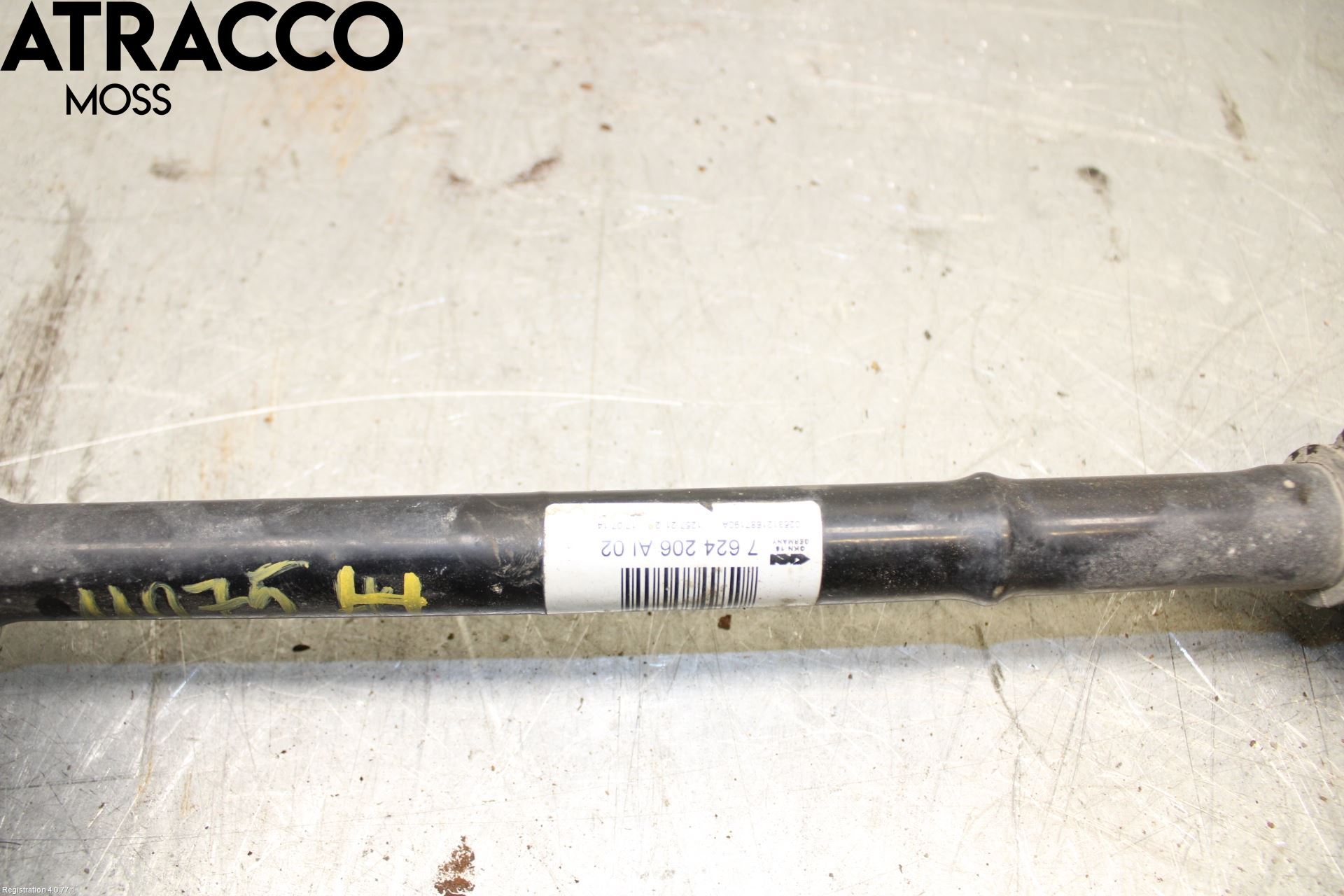 BMW 1 F20/F21 11-19 Drivaksel Bak Kompl Høyre