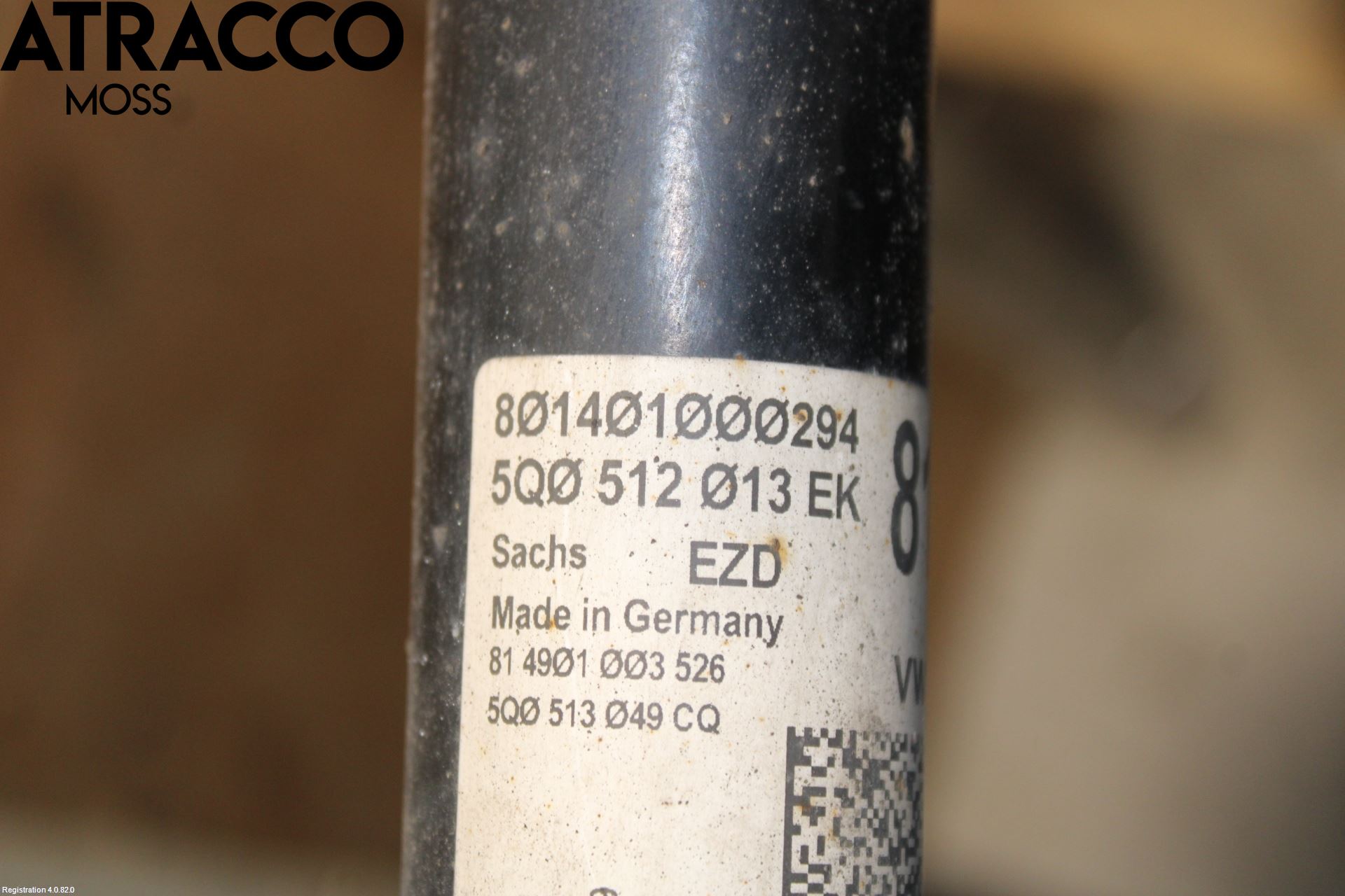 Volkswagen VW GOLF / E-GOLF VII 13-20 Støtdemper Bak