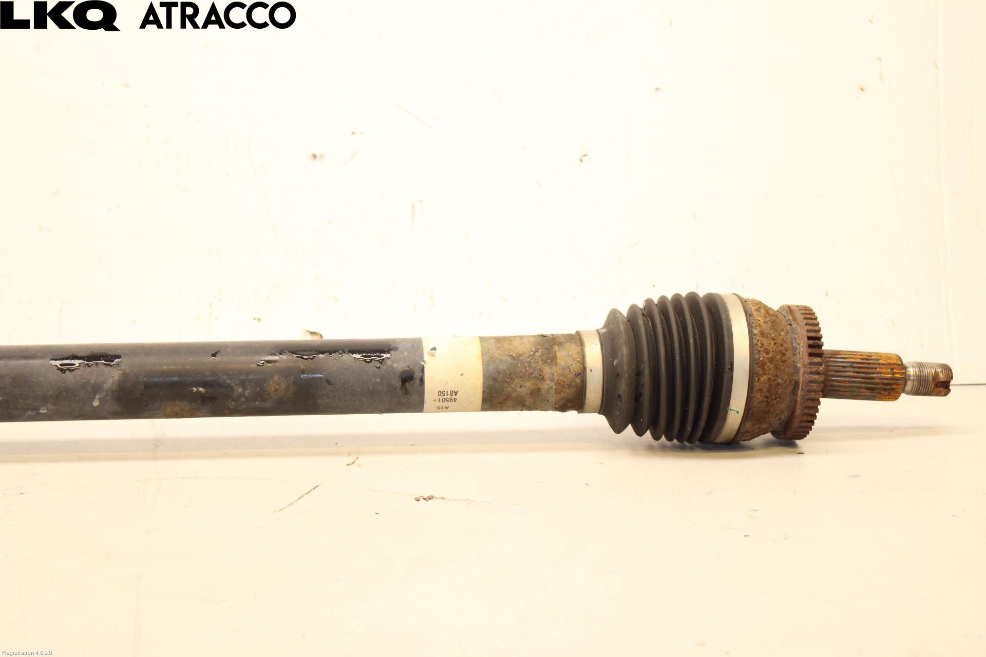 Kia OPTIMA 16-20 Drivaksel Foran Kompl Høyre