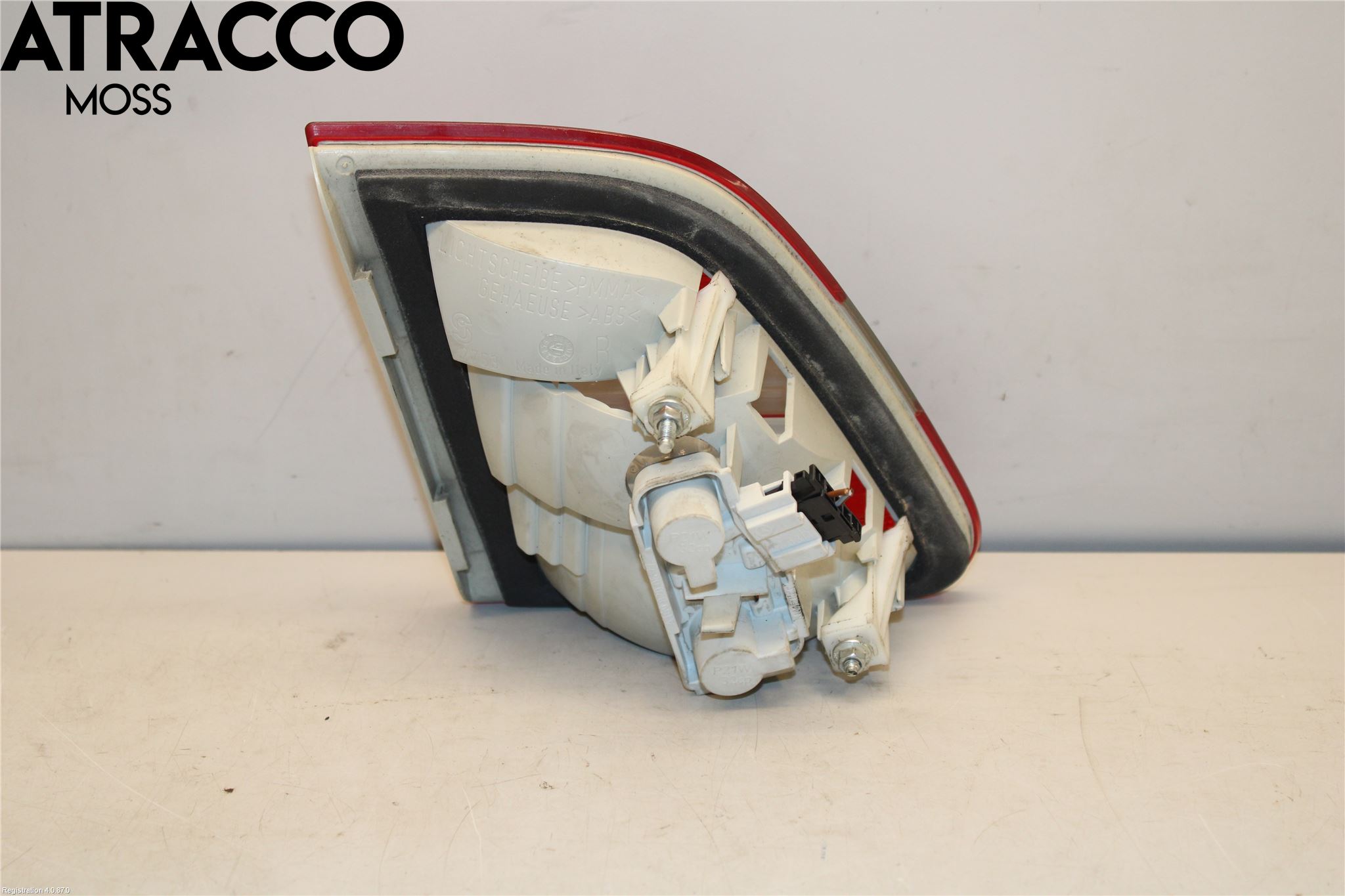 Mercedes-Benz MB B-KLASS (W245) 05-12 Baklykt Høyre  På Luke(Indre)