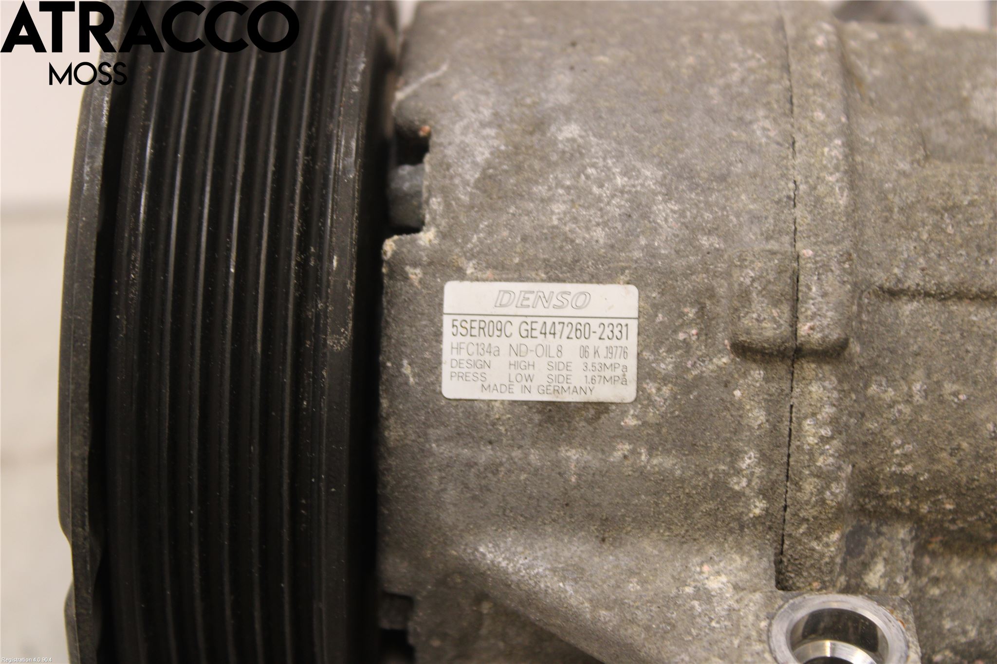 Toyota AURIS 10-12 Varme Ac Kompressor