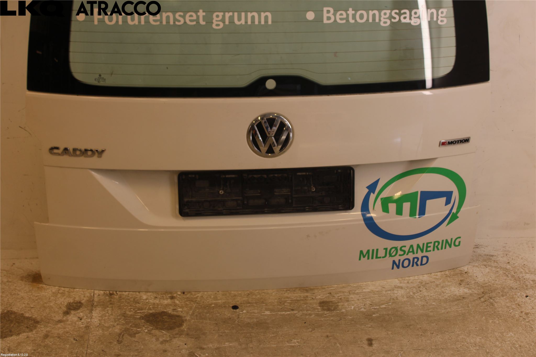 Volkswagen VW CADDY 16-20 Bakluke Cc - Kombi