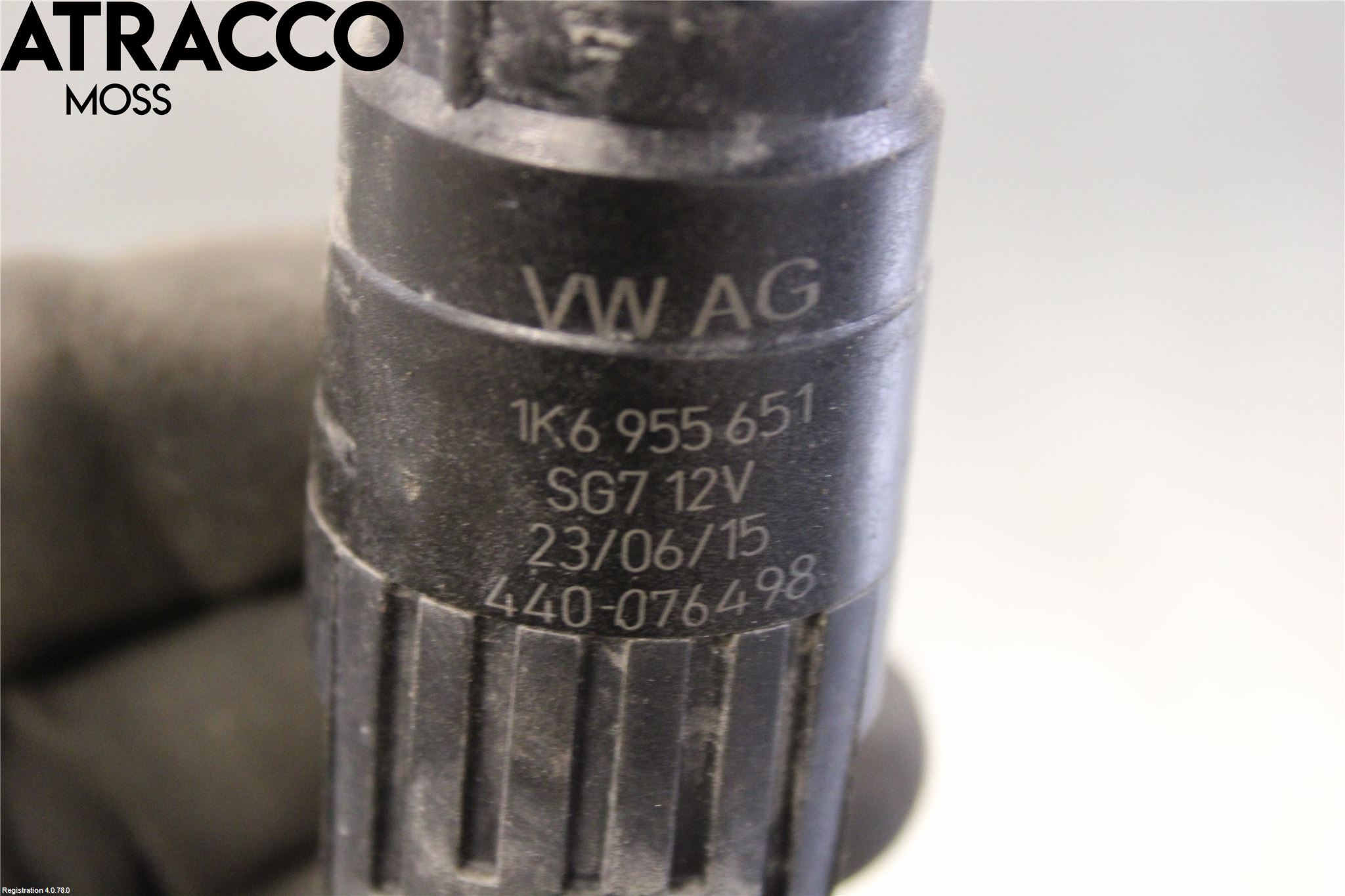 Volkswagen VW GOLF / E-GOLF VII 13-20 Spylerpumpe Frontrute