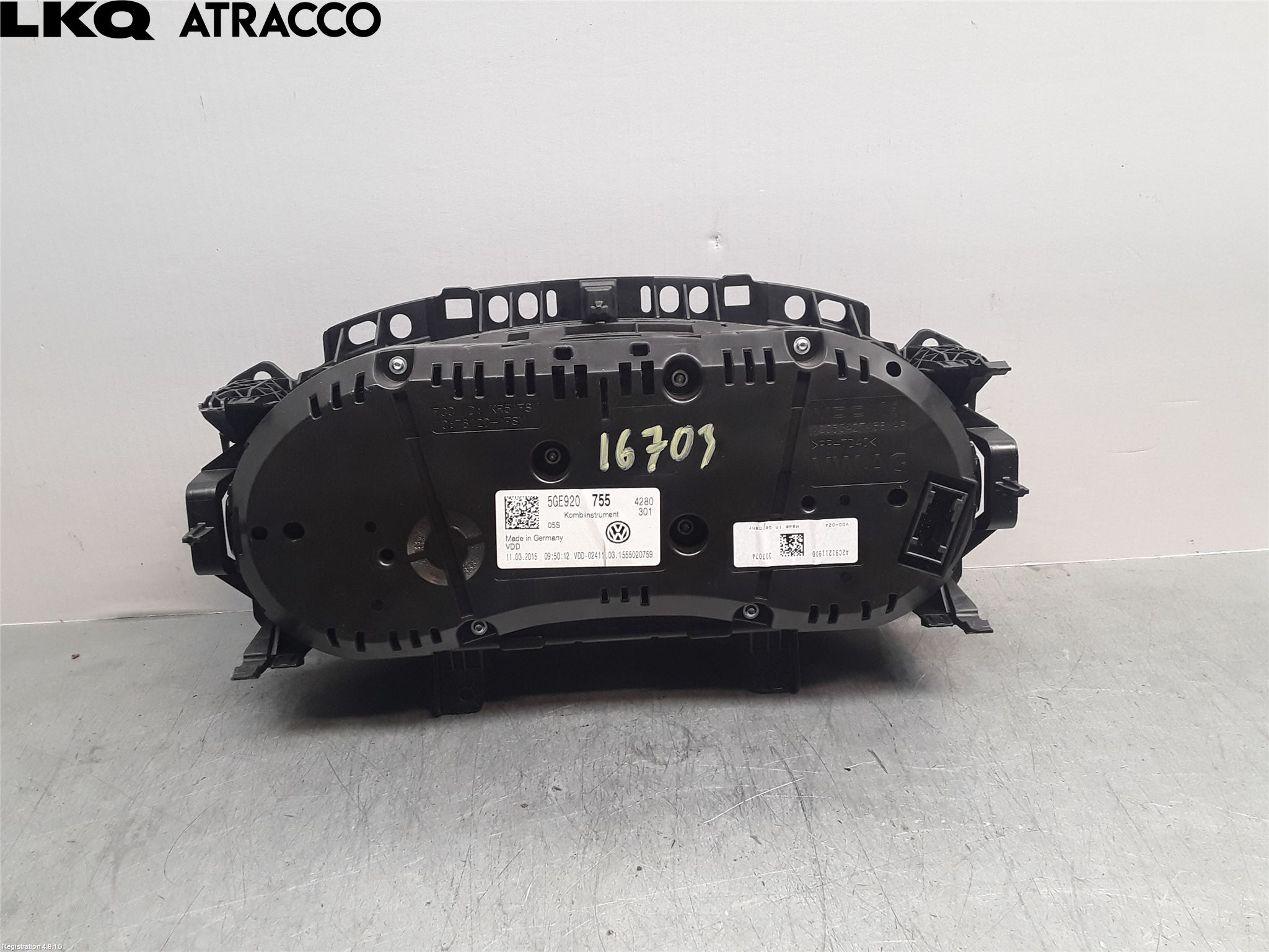 Volkswagen VW GOLF / E-GOLF VII 13-20 Instr Kombinert