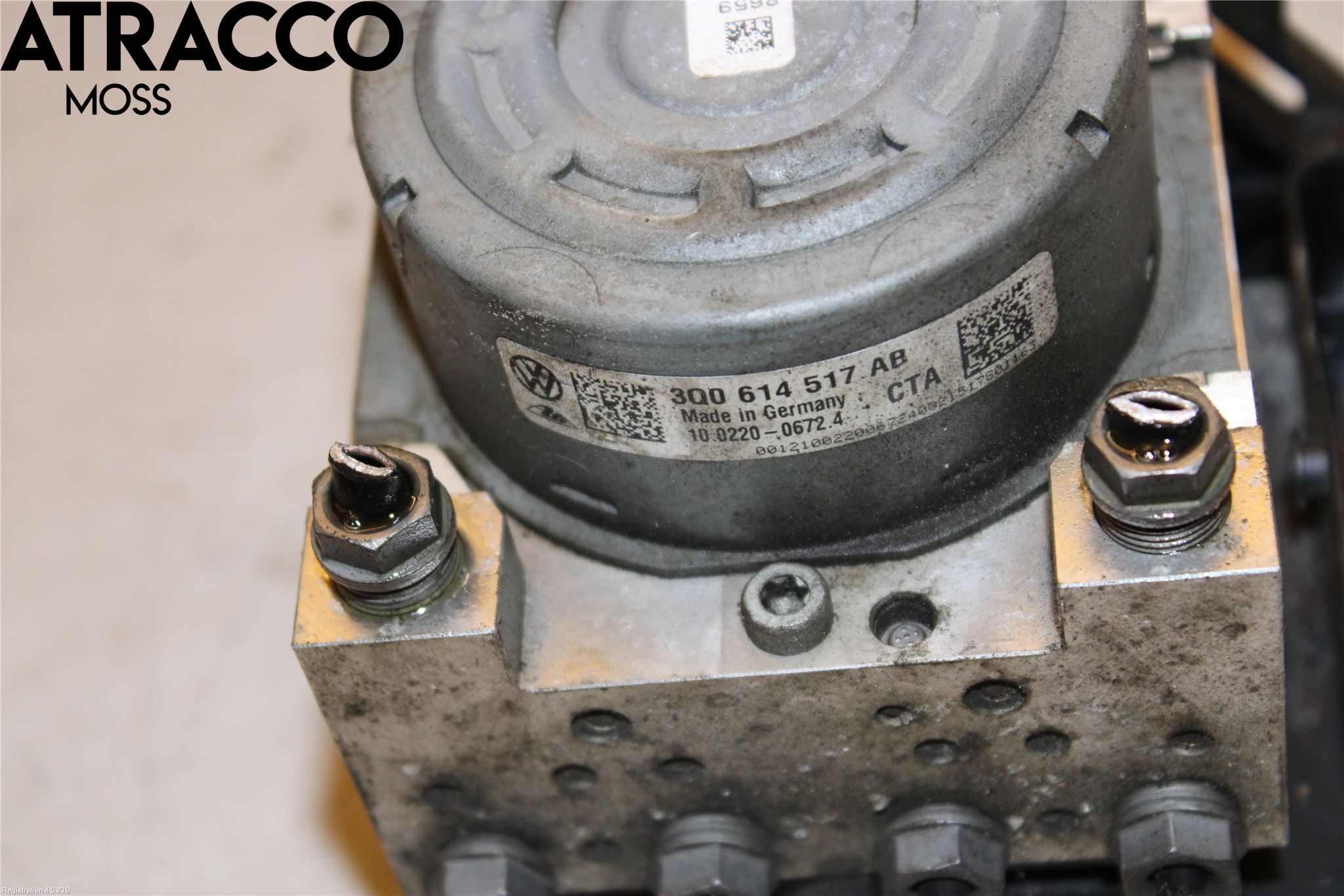 Volkswagen VW GOLF / E-GOLF VII 13-20 Abs Hydraulikkaggregat