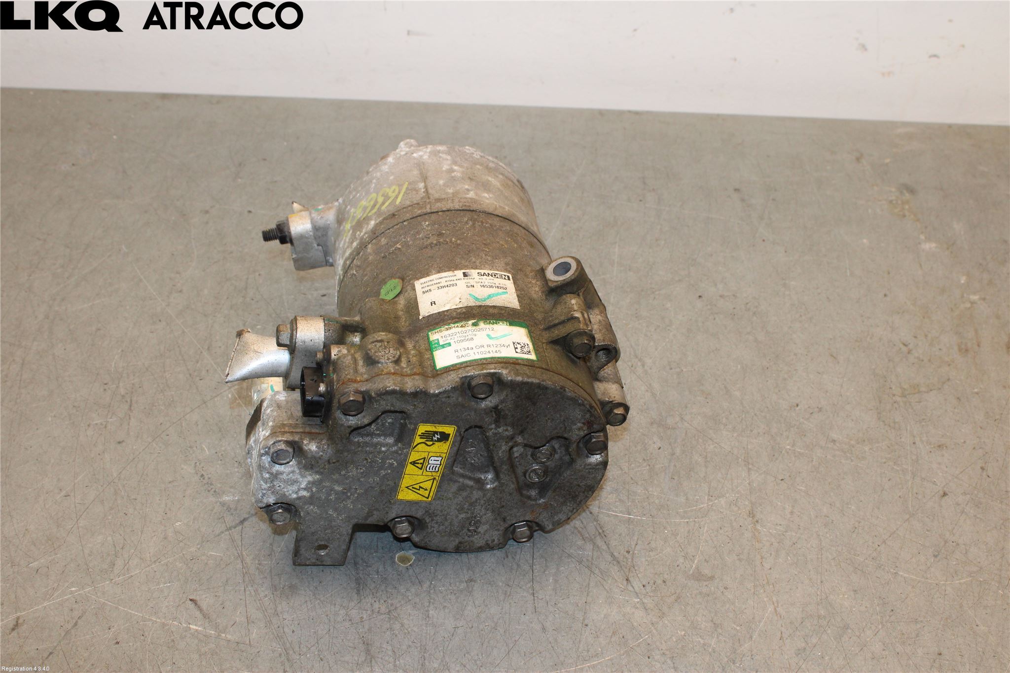 MG ZS EV 20- Varme Ac Kompressor