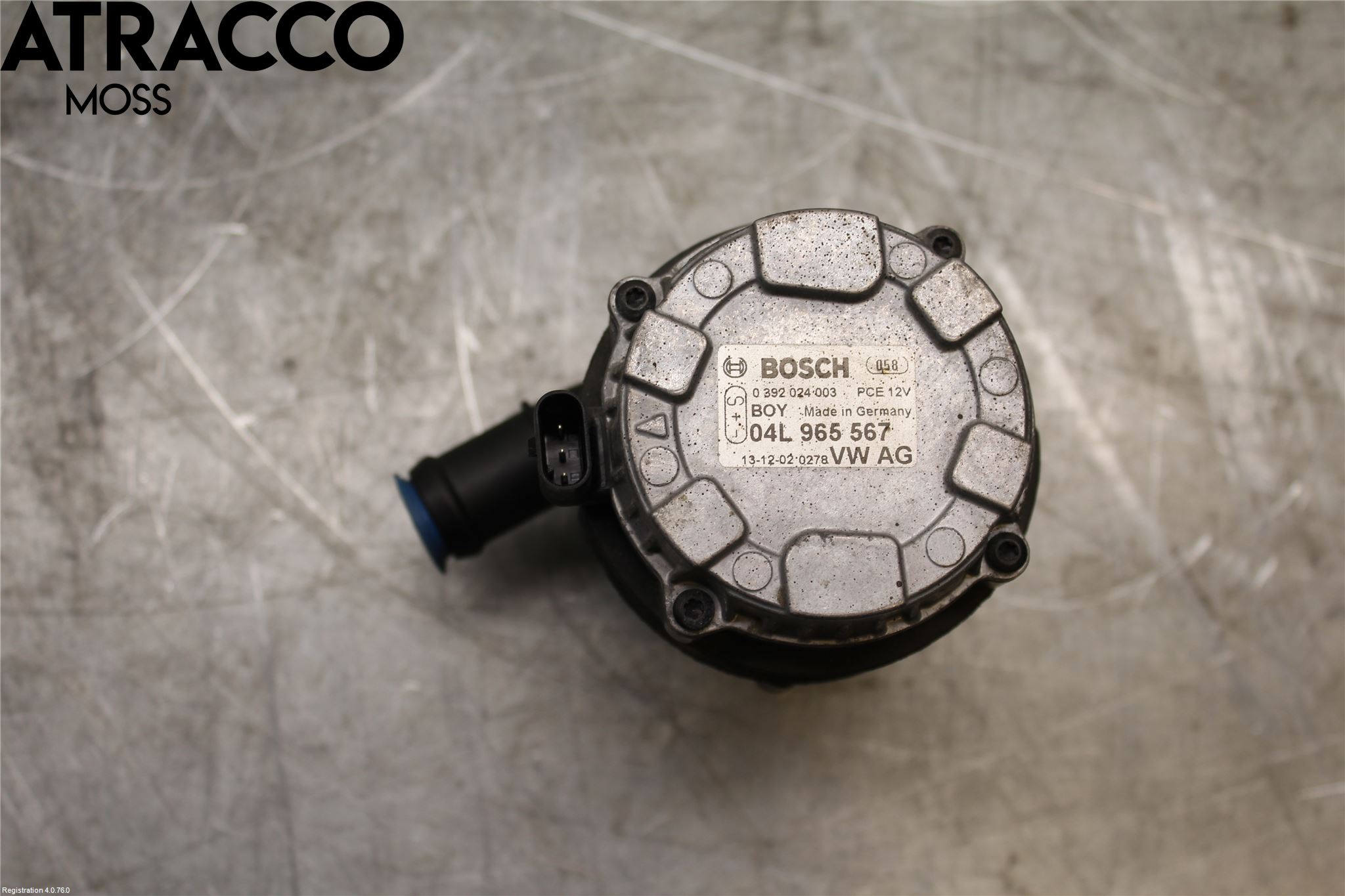 Volkswagen VW UP! / E-UP! Vannpumpe