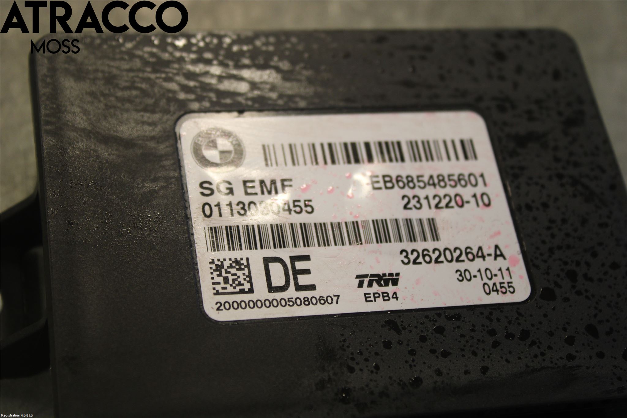 BMW 5 F10/F11/F18 09-17 Styreenhet Øvrig