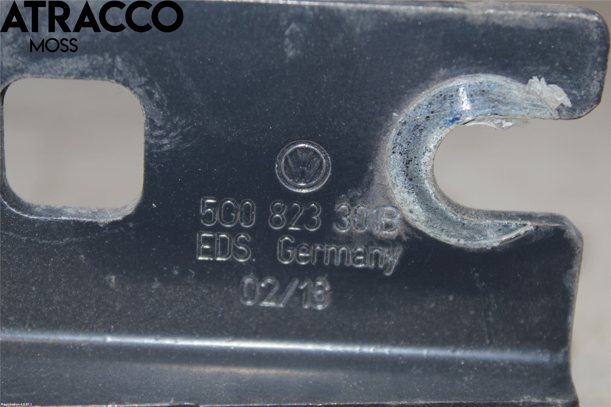 Volkswagen VW GOLF / E-GOLF VII 13-20 Panser Hengsel - Hengsler