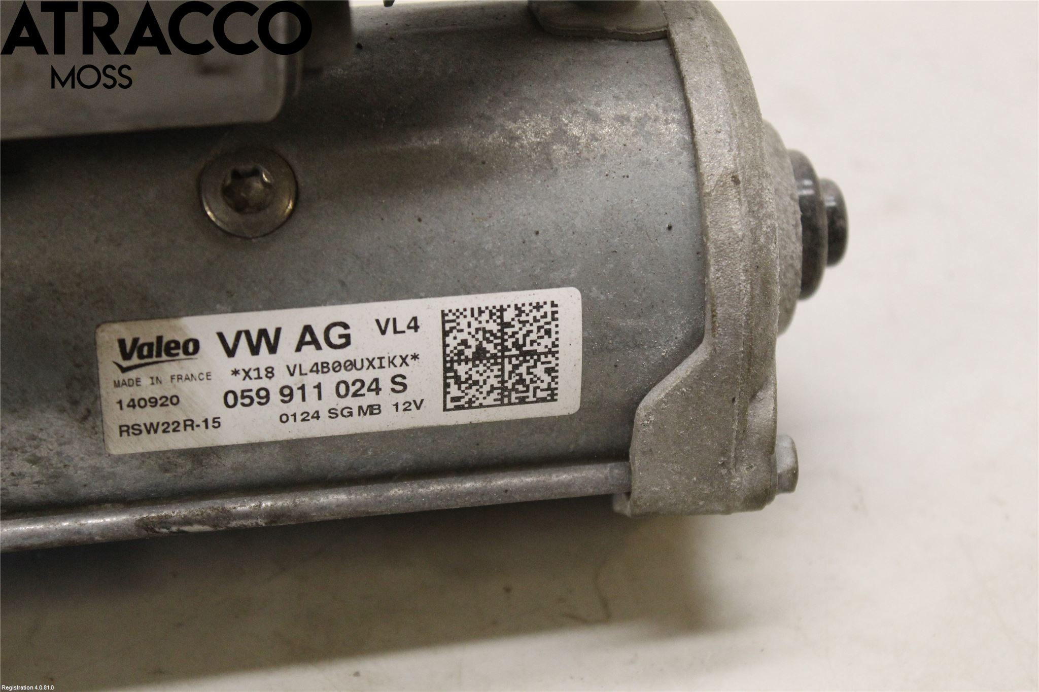 Volkswagen VW AMAROK 2H 10-22 Startmotor Diesel