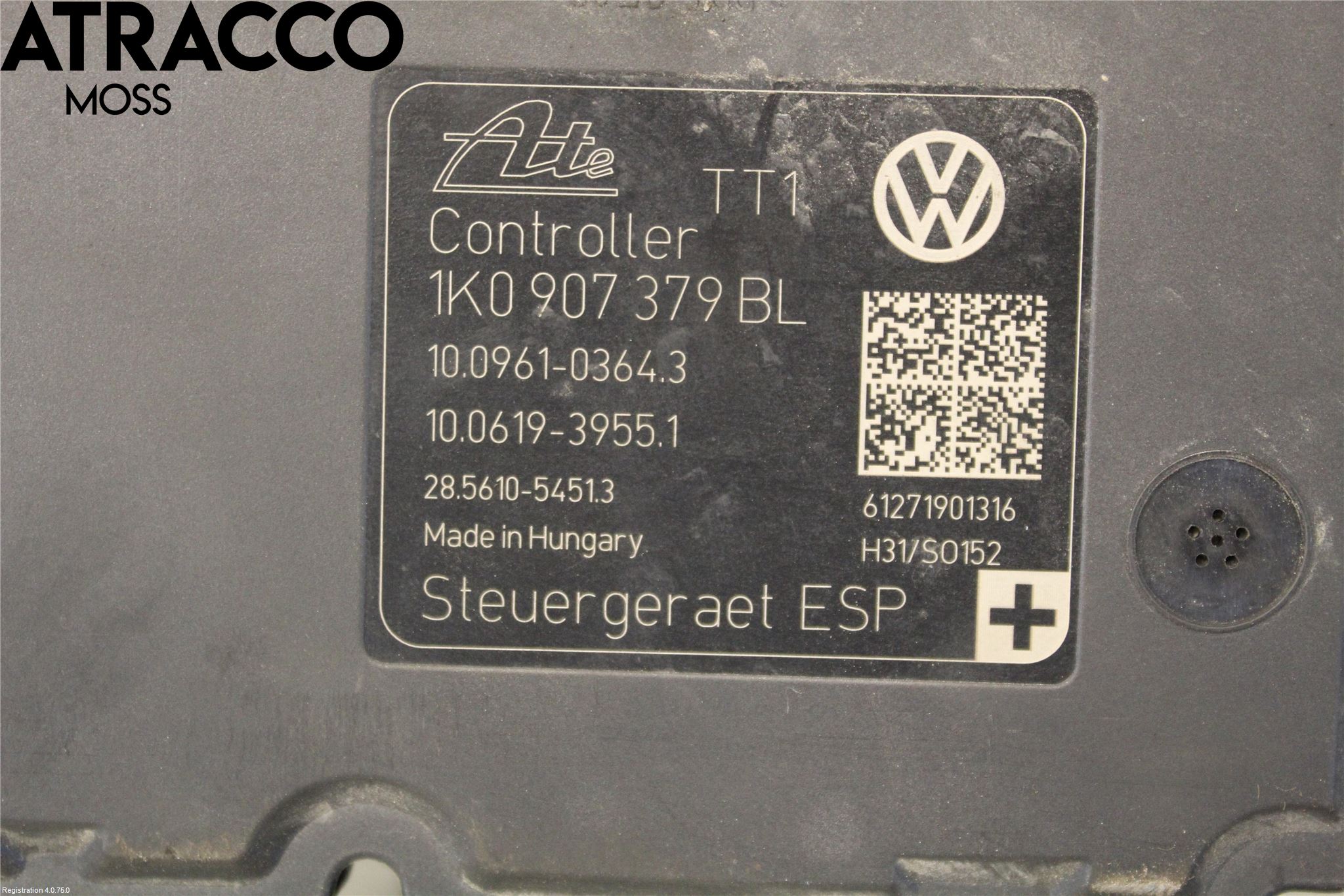 Volkswagen VW GOLF VI 09-13 Abs Hydraulikkaggregat