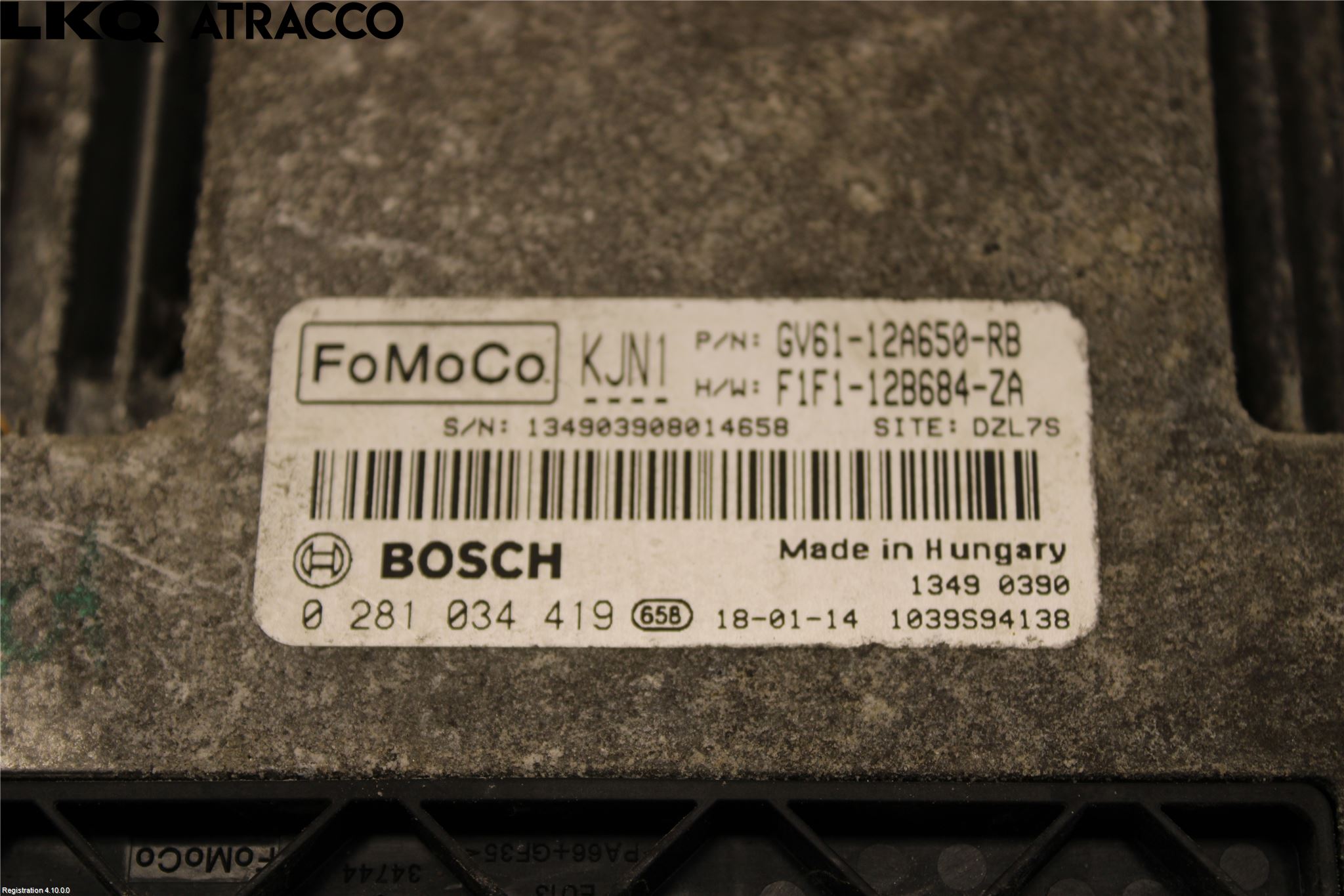 Ford TRANSIT/TOURNEO CONNECT 13-22 Styreenhet Innsprøytning