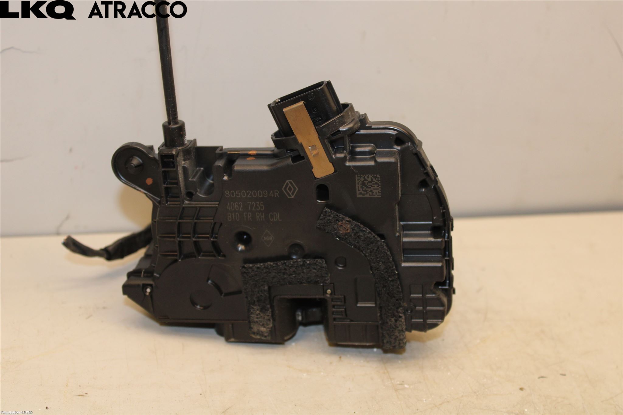 Renault ZOE/E-TECH 13- Dørlås - Låsekasse