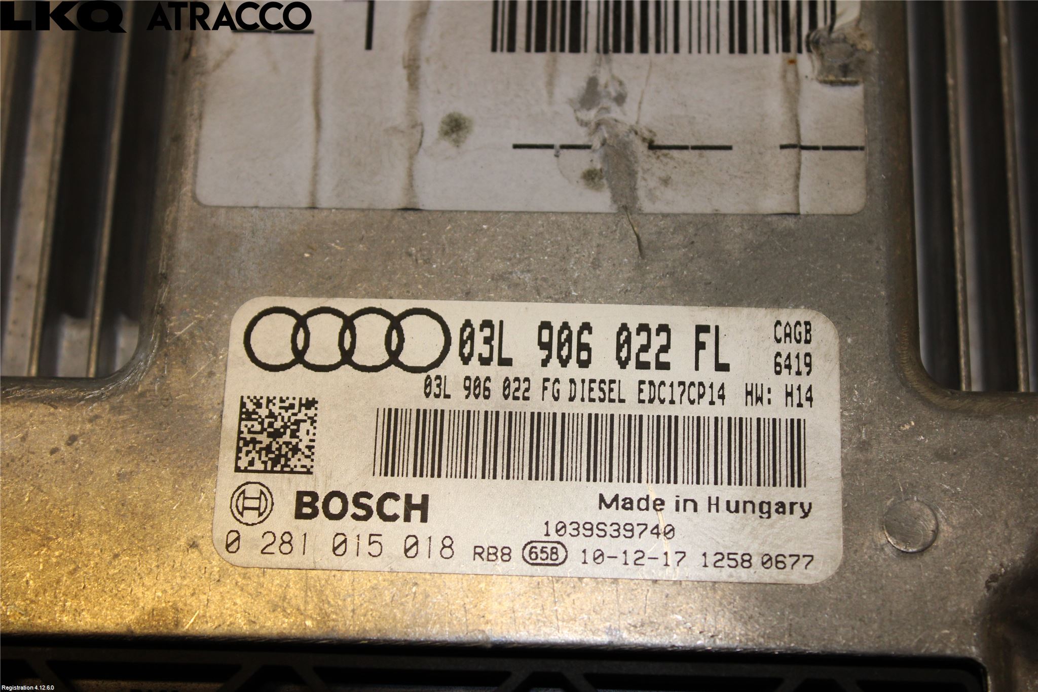Audi A6/S6     05-11 Styreenhet Dieselpumpe
