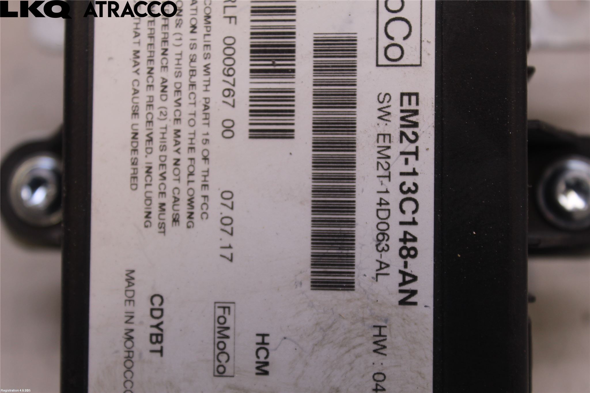 Ford S-MAX 15- Styreenhet Øvrig