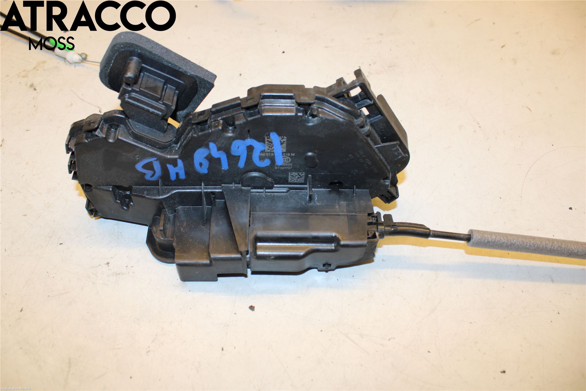 Audi Q4 E-TRON FZ 22- Dørlås - Låsekasse