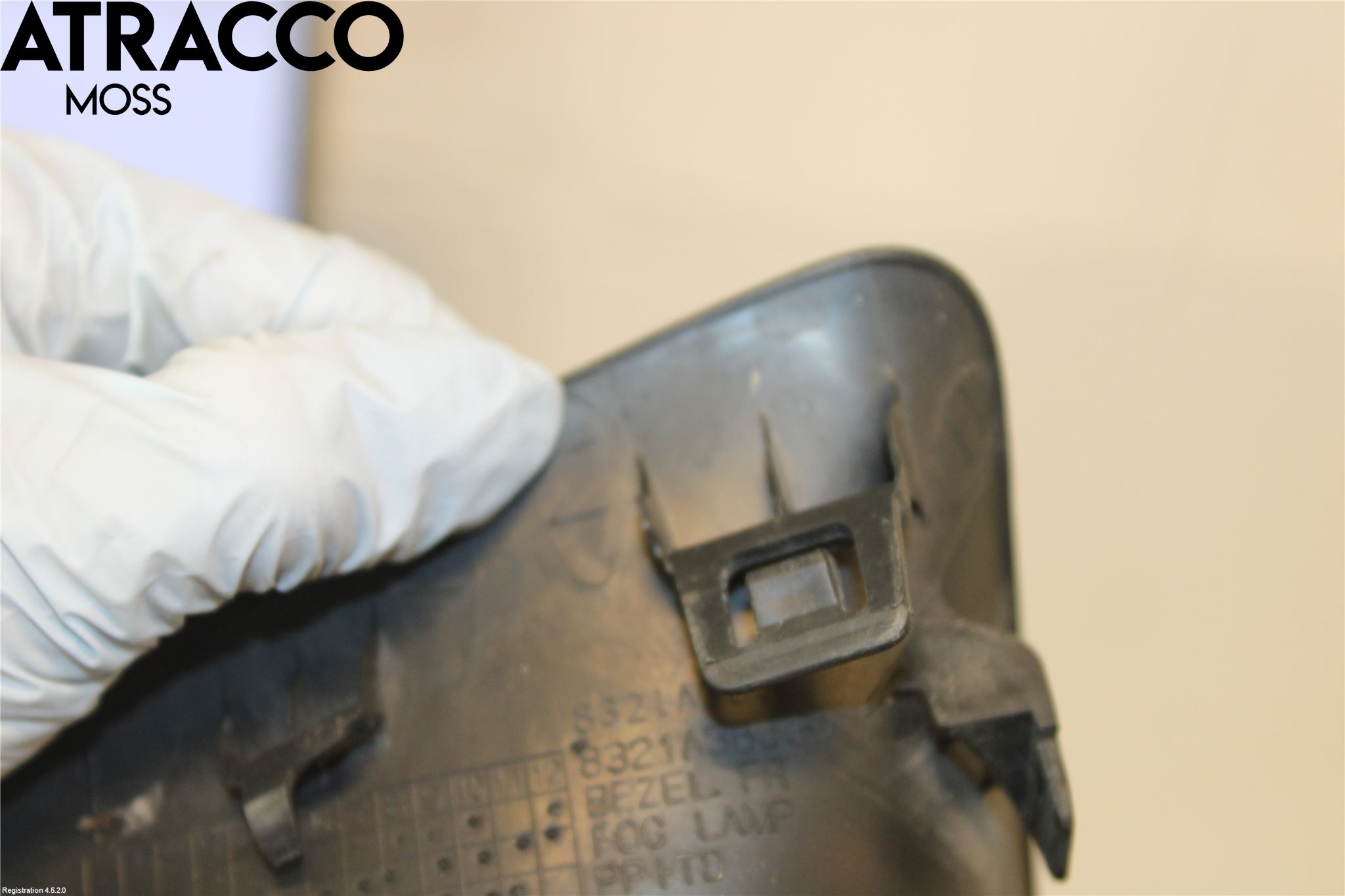 Mitsubishi ASX 10-22 Frontlykt Kurve-Tåkelys Ramme