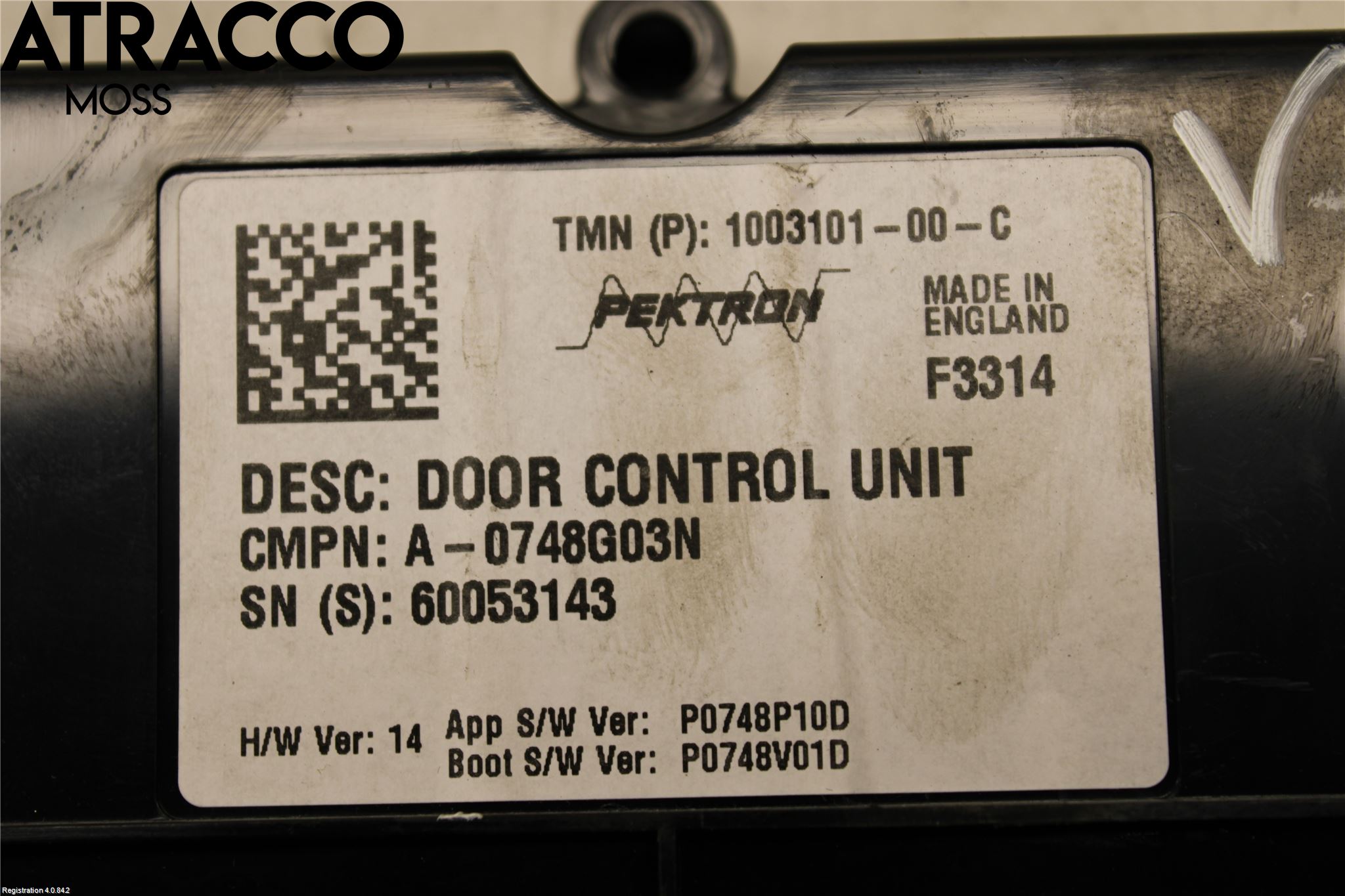 Tesla MODEL S 13- Styreenhet Dør