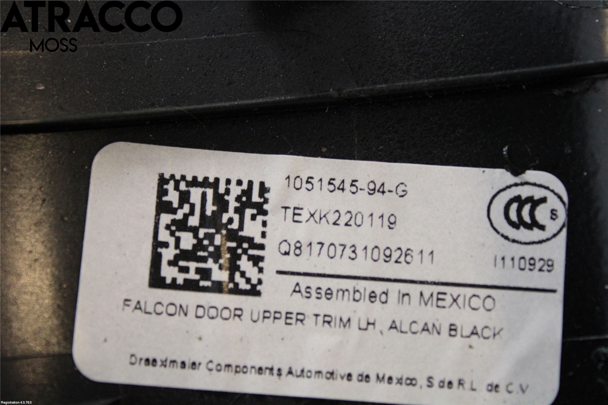 Tesla MODEL X 16- Dør Dekorlist Vb