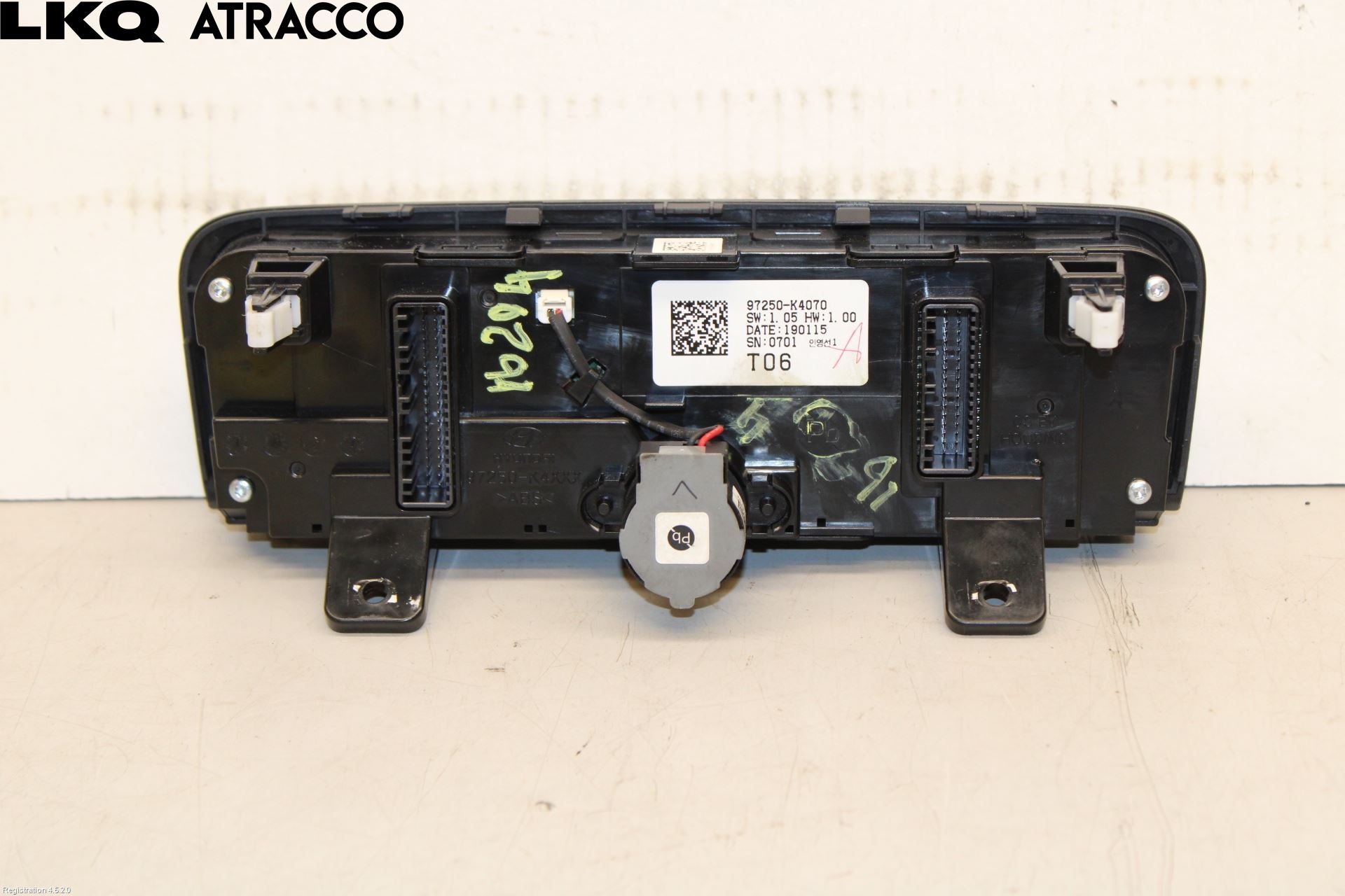 Hyundai KONA/ELECTRIC OS 18-23 Varme Ac Betjening-Display