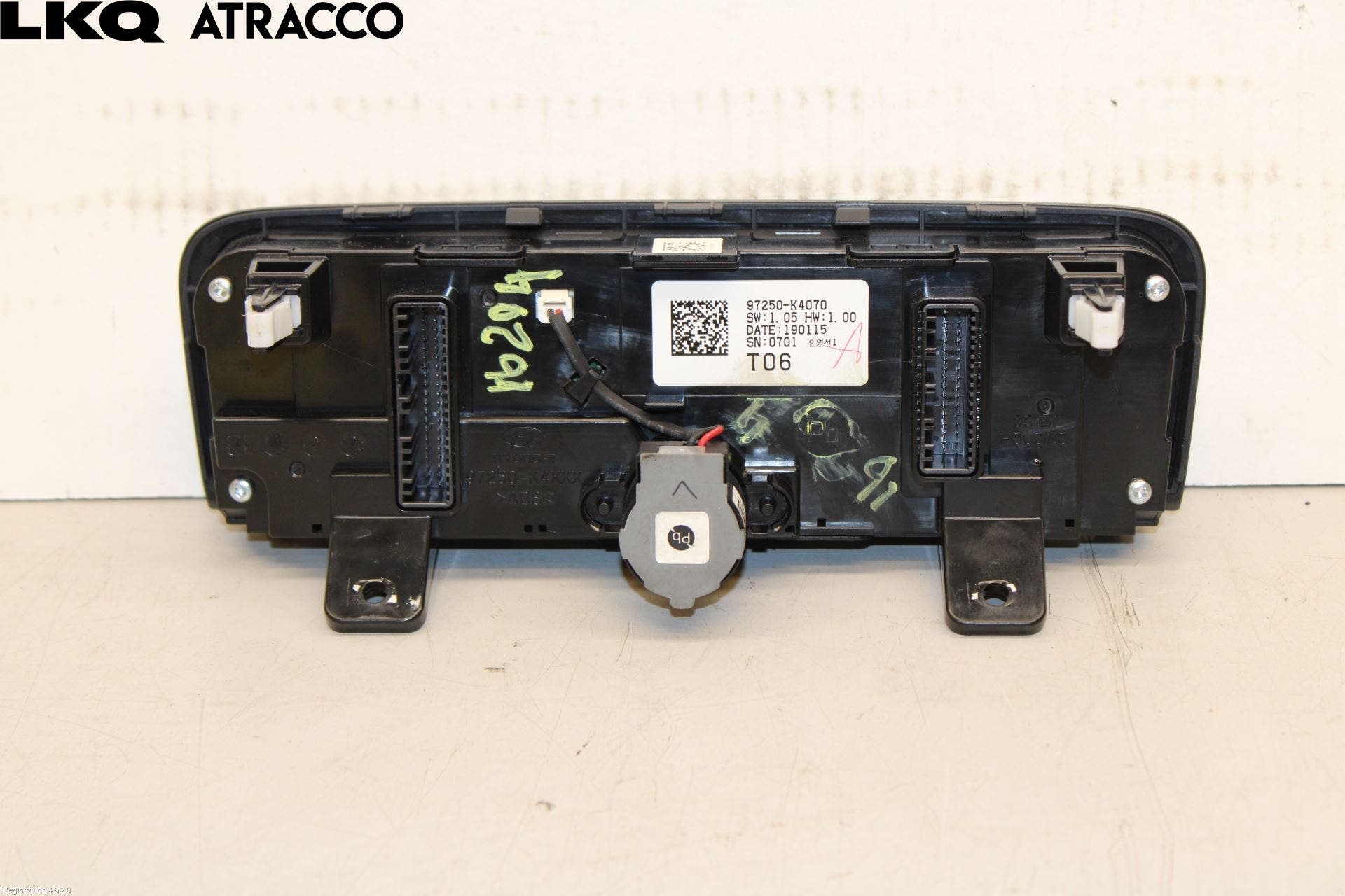 Hyundai KONA/ELECTRIC OS 18-23 Varme Ac Betjening-Display