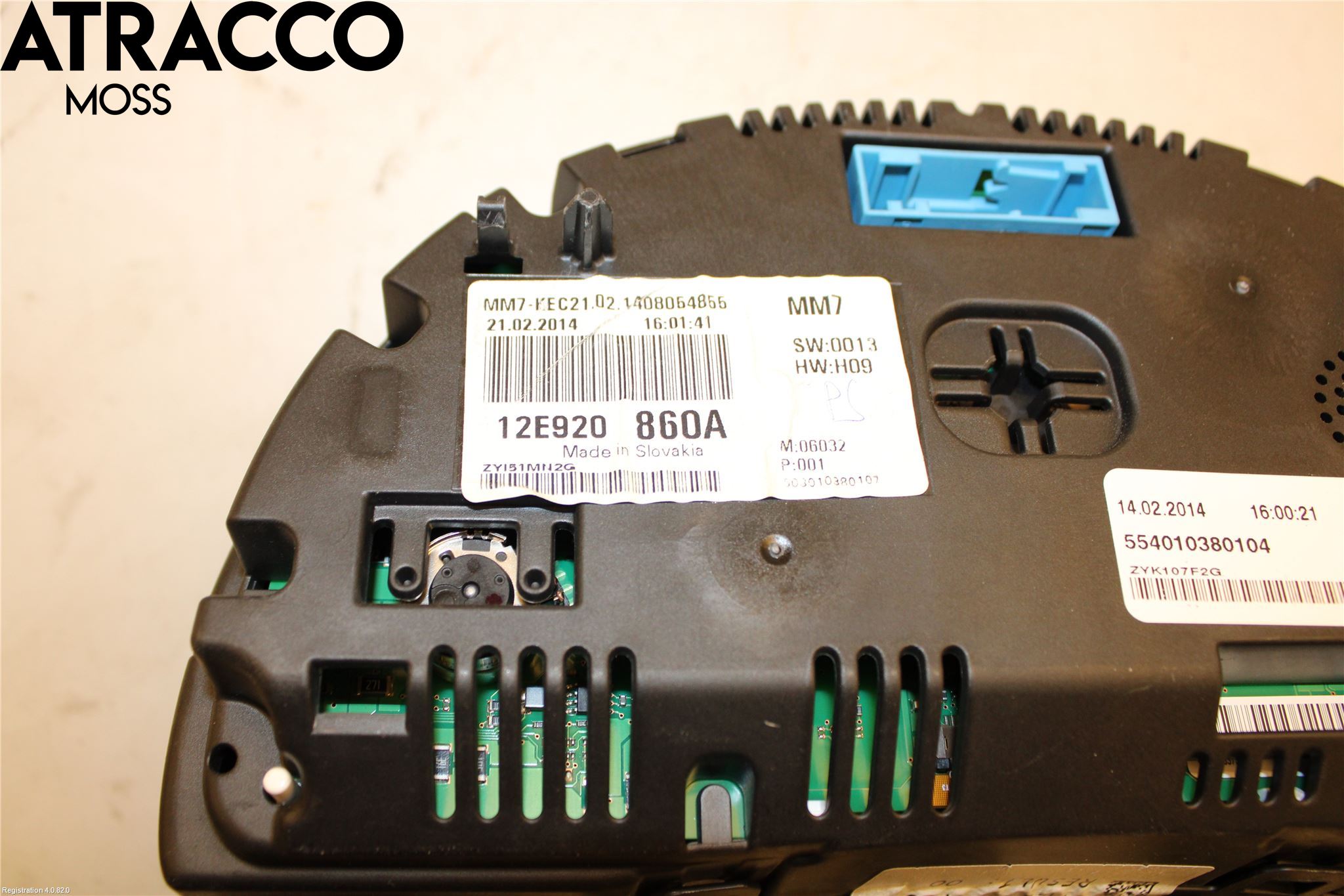 Volkswagen VW UP! / E-UP! Instr Kombinert