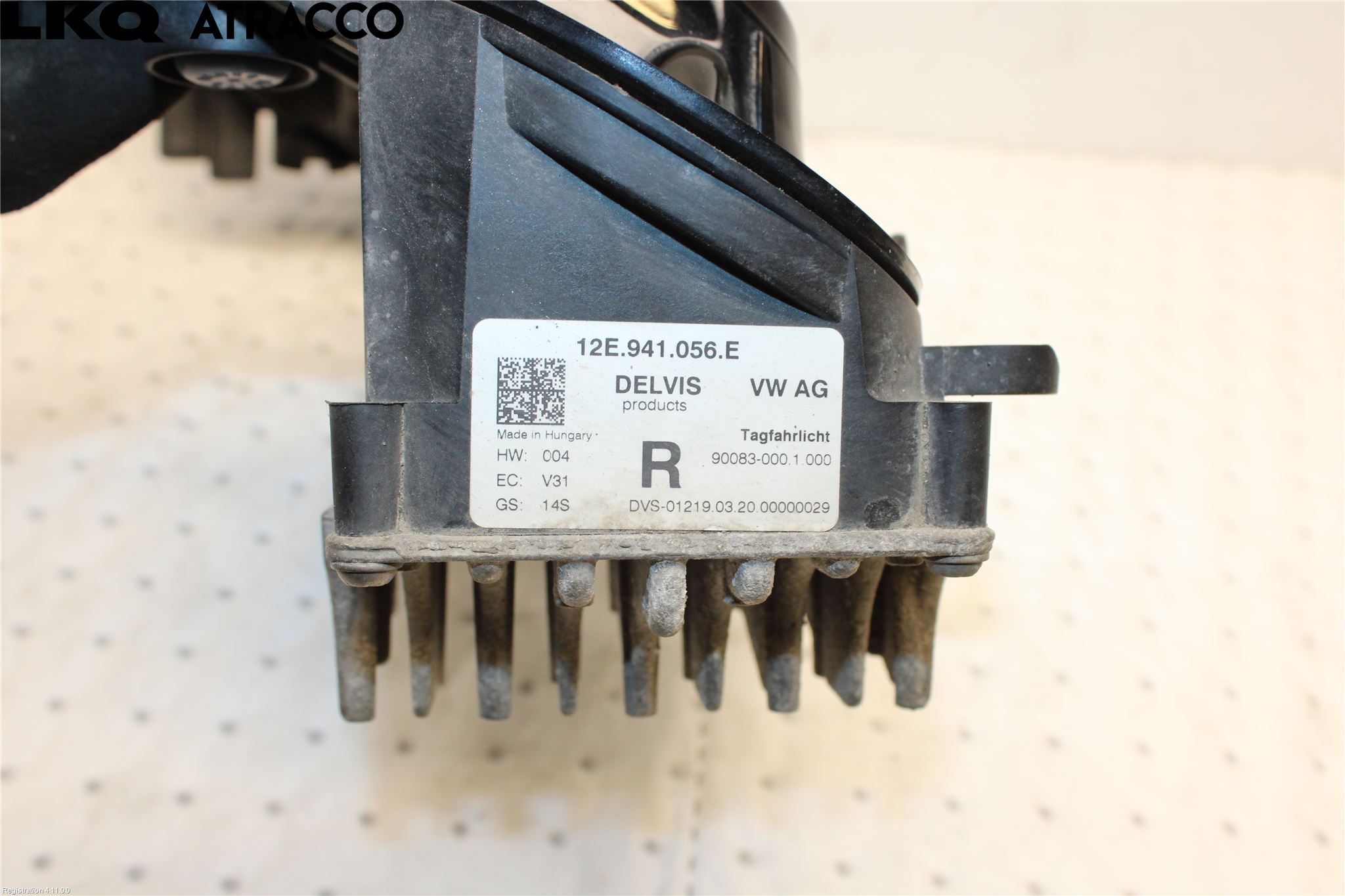 Volkswagen VW UP! / E-UP! Frontlykt-Kurve-Tåkelys