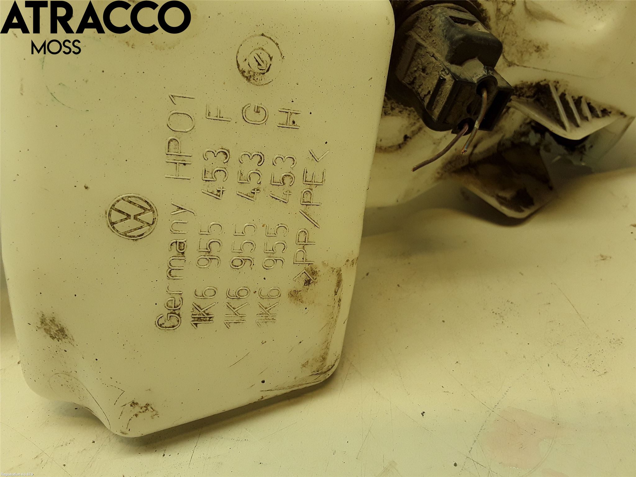 Volkswagen VW GOLF VI 09-13 Spylerbeholder Frontrute