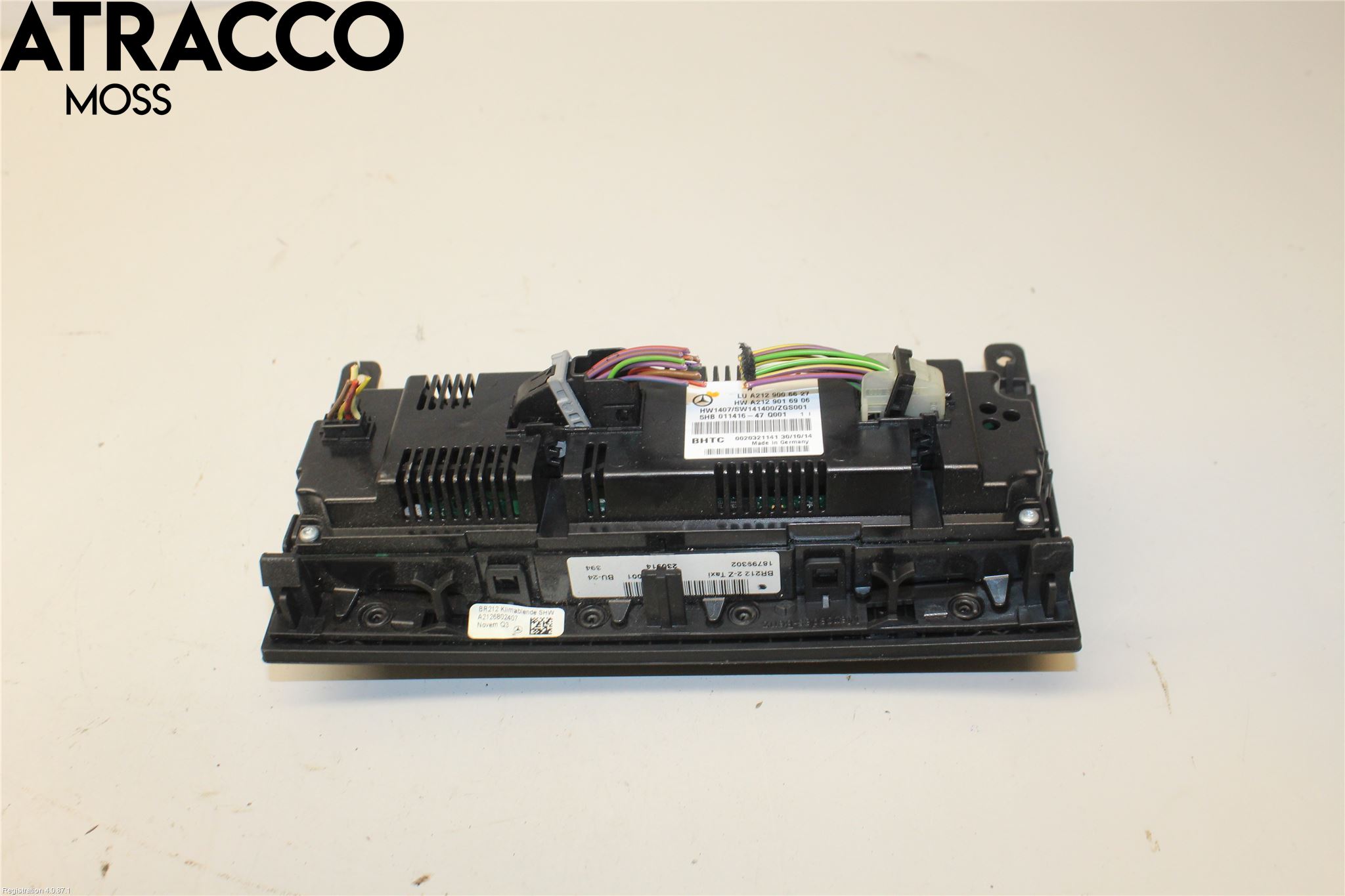 Mercedes-Benz MB E-KLASS (W212) 09-16 Varme Ac Betjening-Display